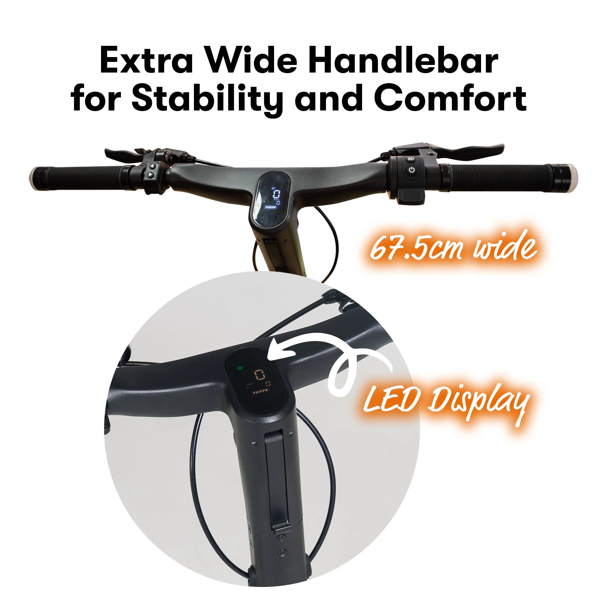 Zinc Velocity 2.0 500w Folding Electric Scooter with 10inch Wheels - Image 10