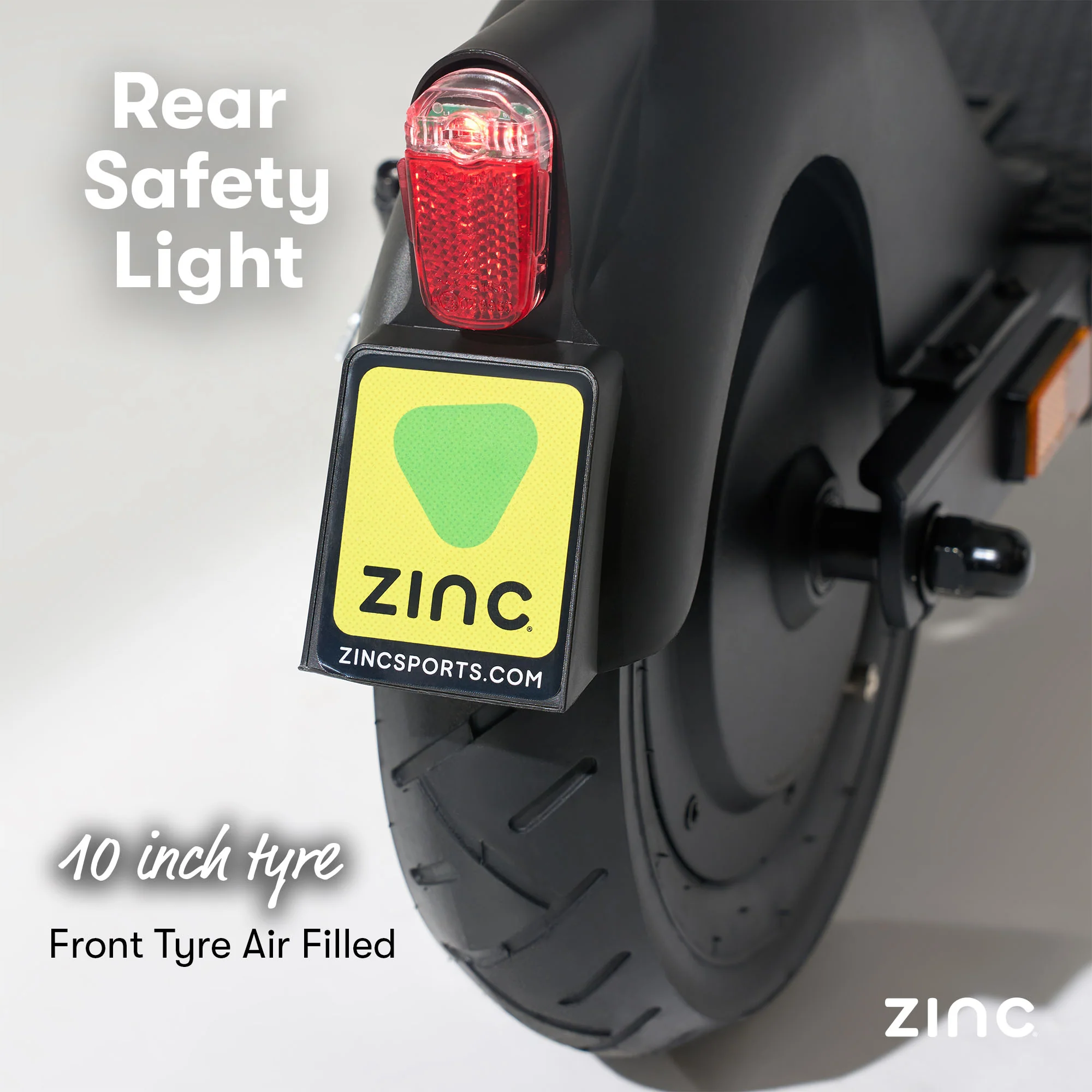Zinc Velocity 2.0 500w Folding Electric Scooter with 10inch Wheels - Image 8