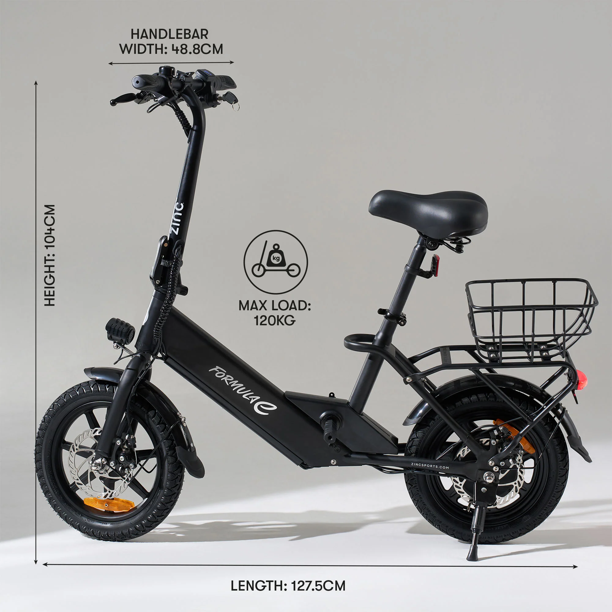 Zinc Formula E Venture Electric Seated Scooter - Image 10
