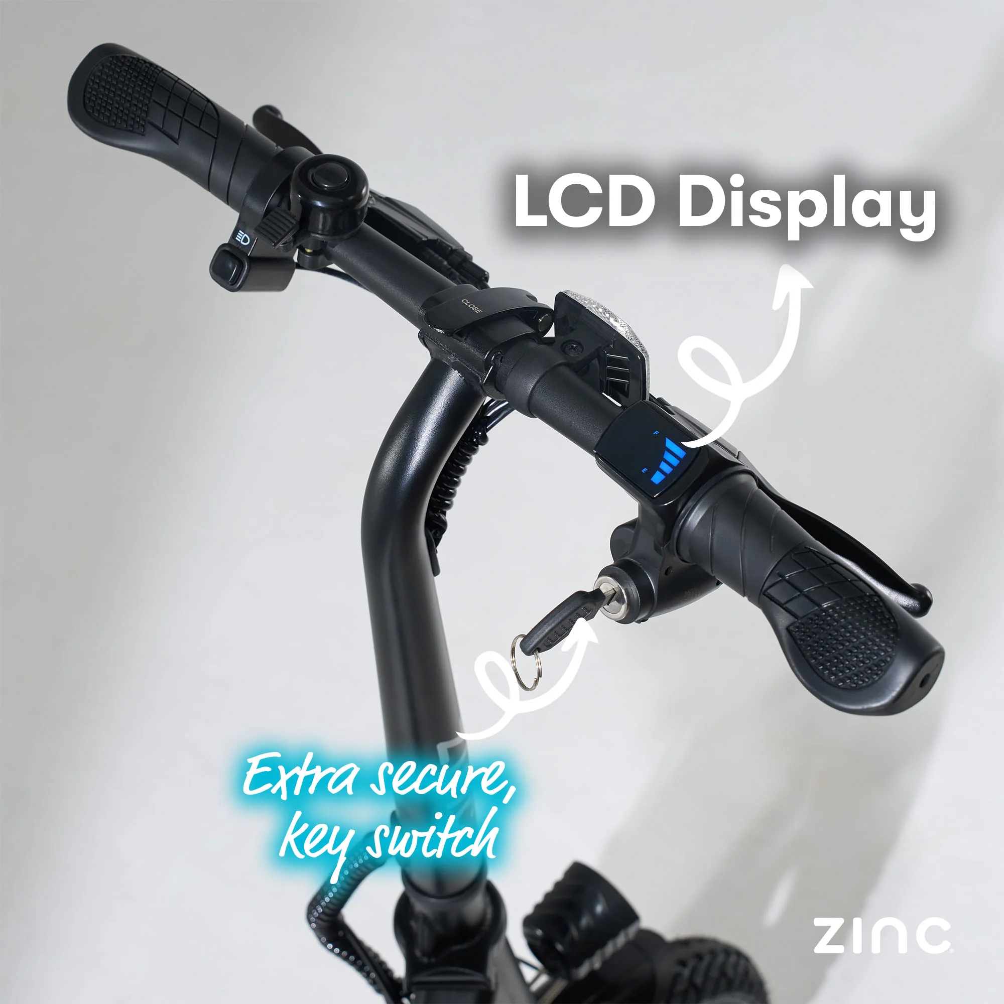 Zinc Formula E Venture Electric Seated Scooter - Image 9