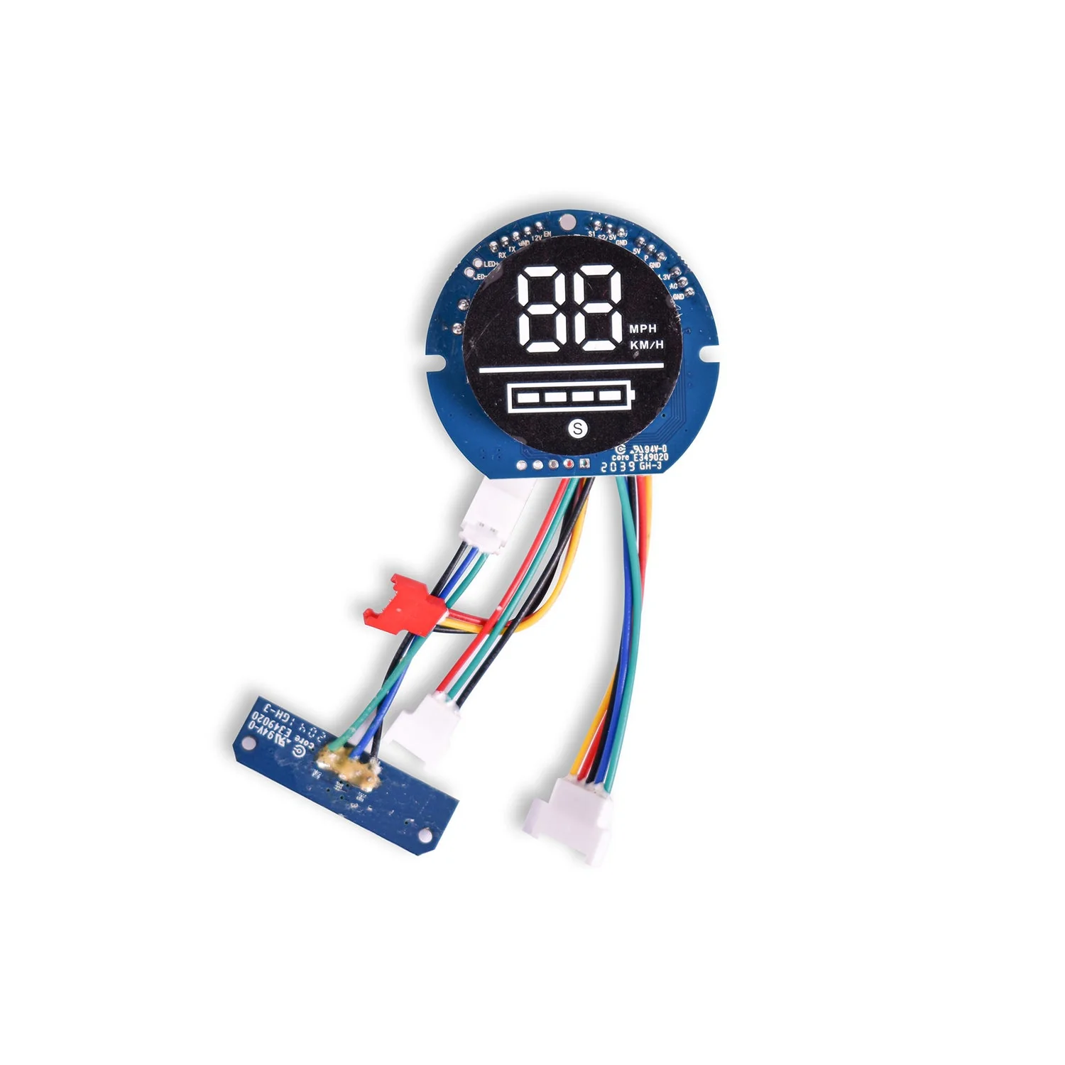 ZINC 6 INCH ECO V1 FOLDING ELECTRIC SCOOTER LCD TERMINAL SCREEN