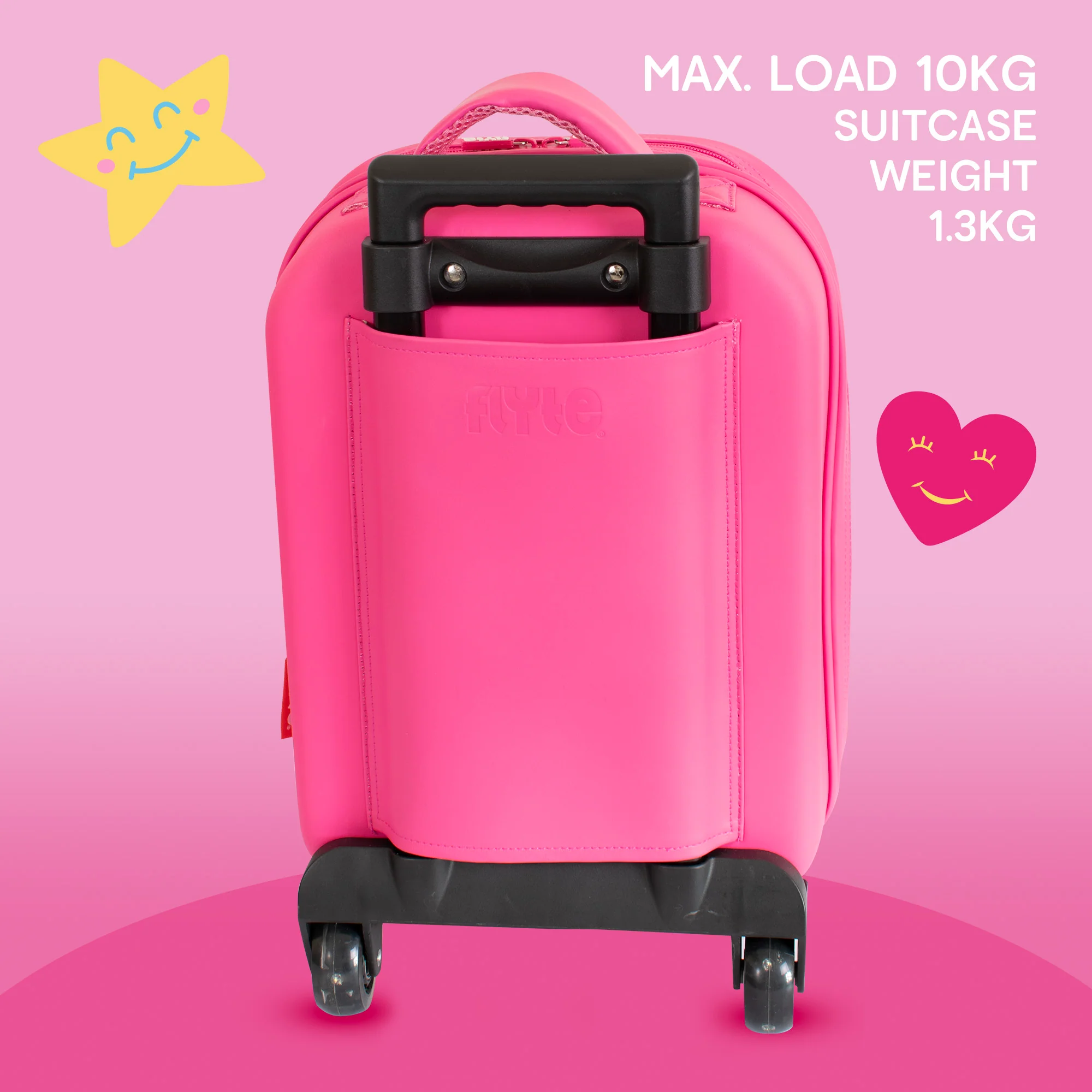 Flyte 2 Wheel 3D Hardtop Cabin Suitcase - Unicorn - Image 5