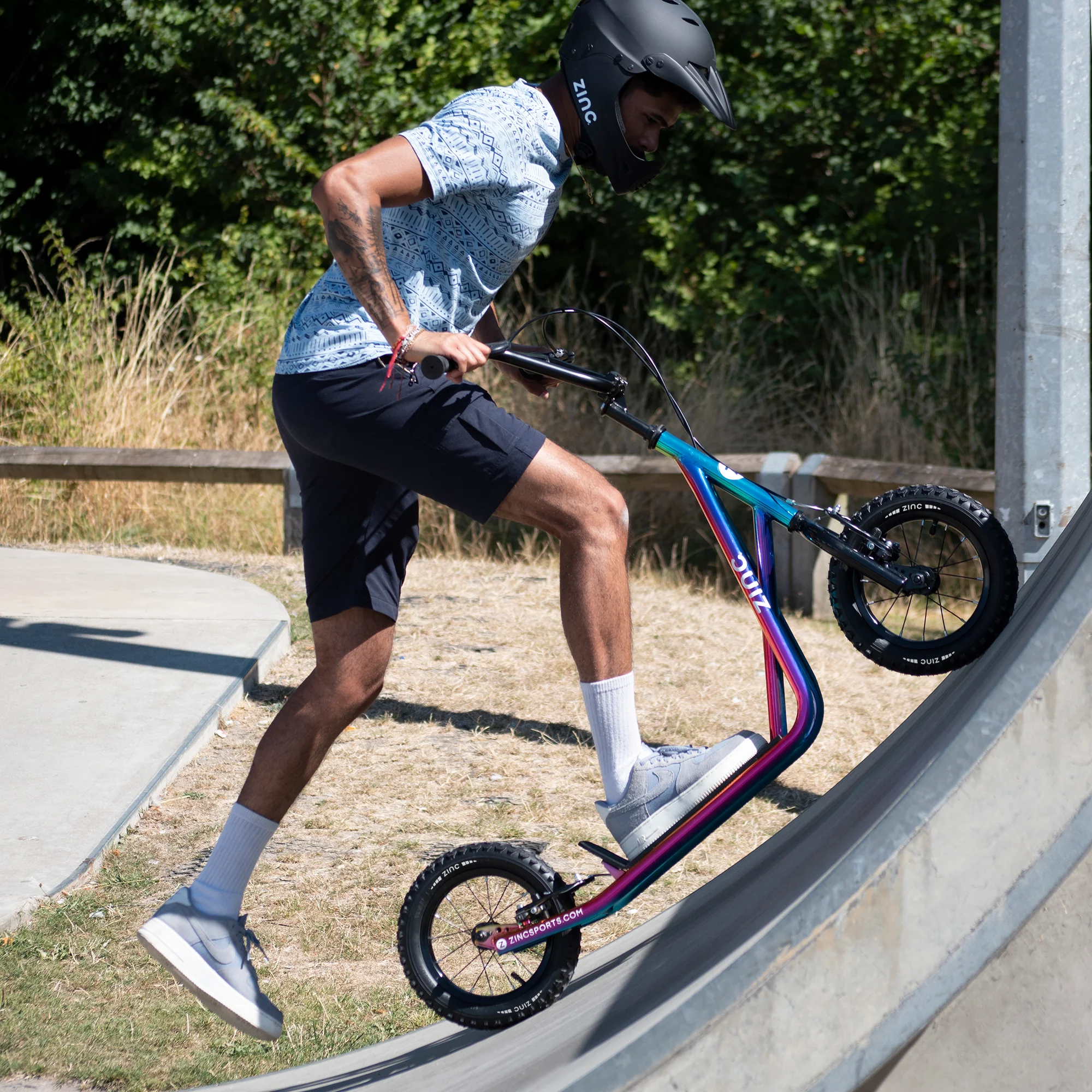 Zinc 12 Inch BMX Scooter Neochrome Multi-colour - Image 16