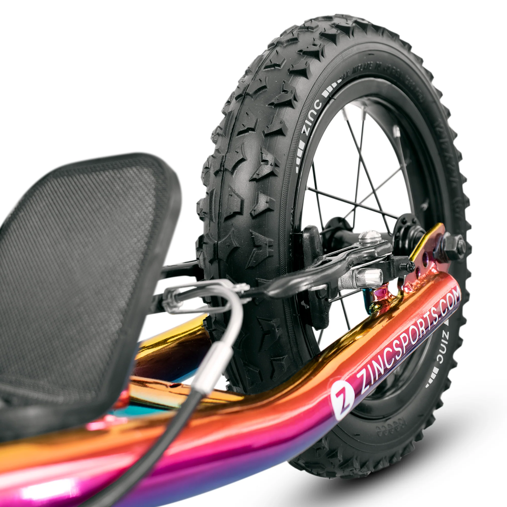 Zinc 12 Inch BMX Scooter Neochrome Multi-colour - Image 4