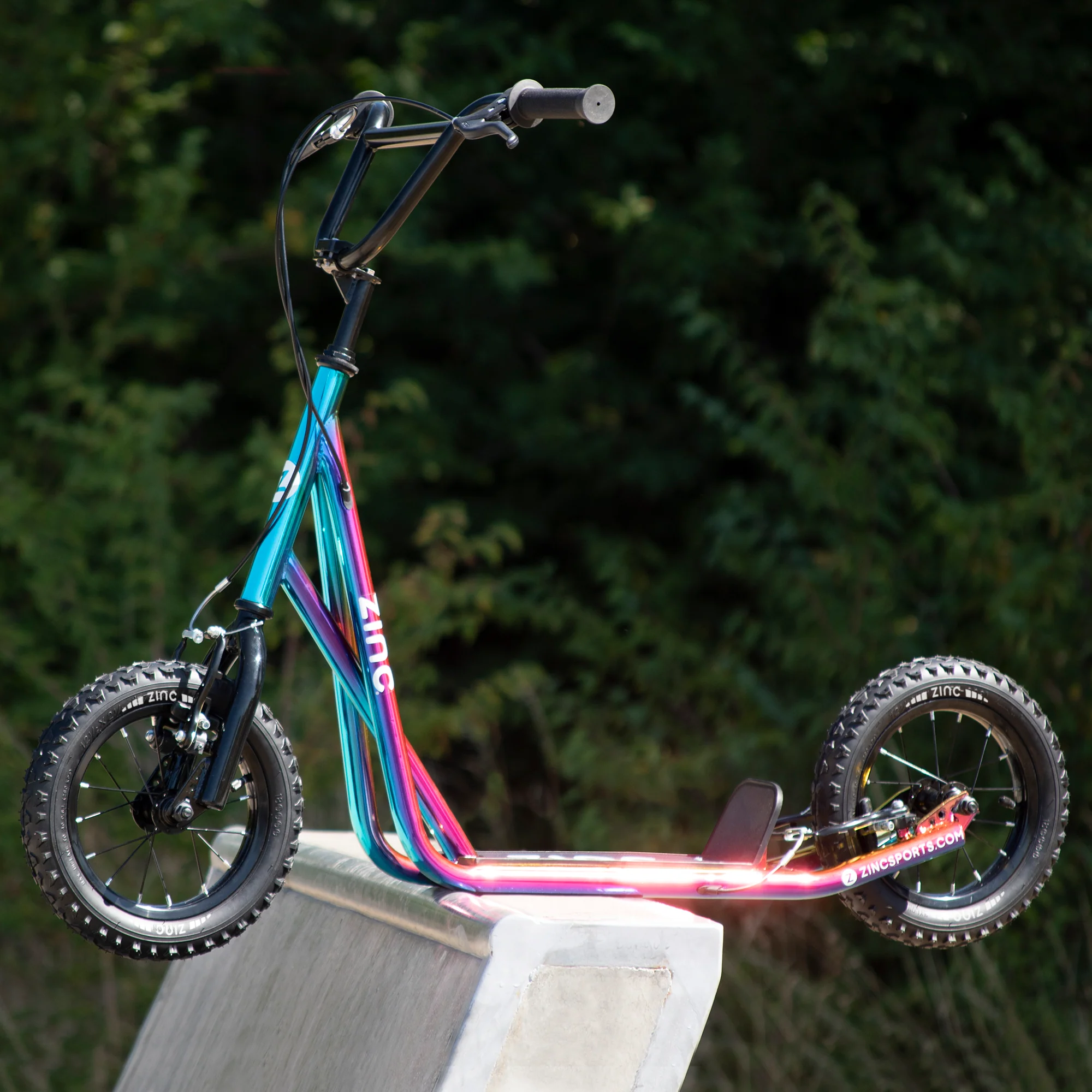 Zinc 12 Inch BMX Scooter Neochrome Multi-colour - Image 7