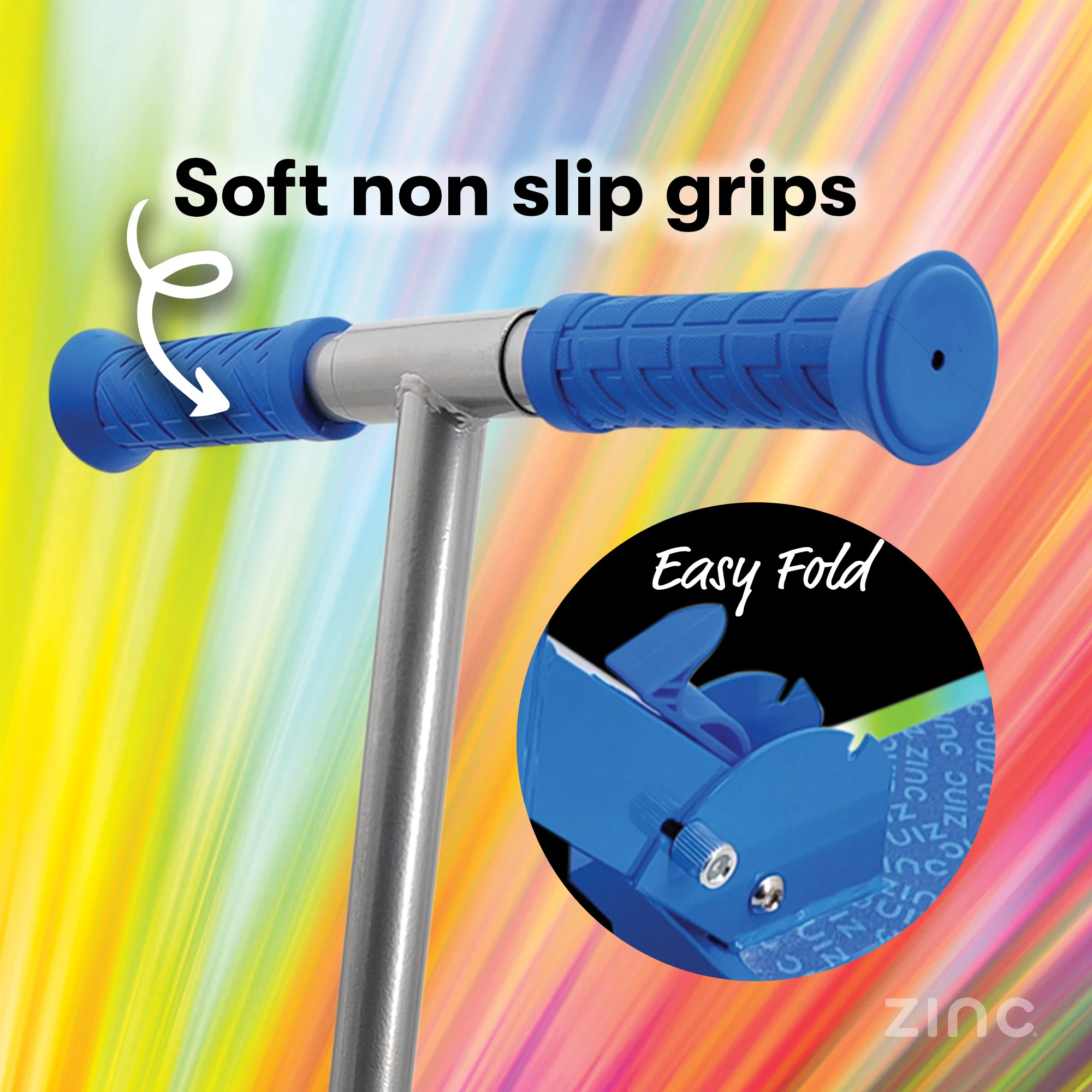 Zinc 2 Wheeled Light Party Kids Scooter - Image 13