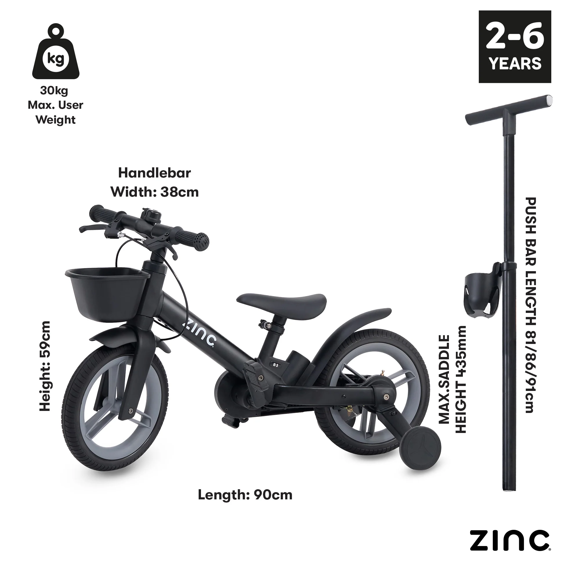 Zinc 5 Stage Multi Functional Training Bike - Image 9