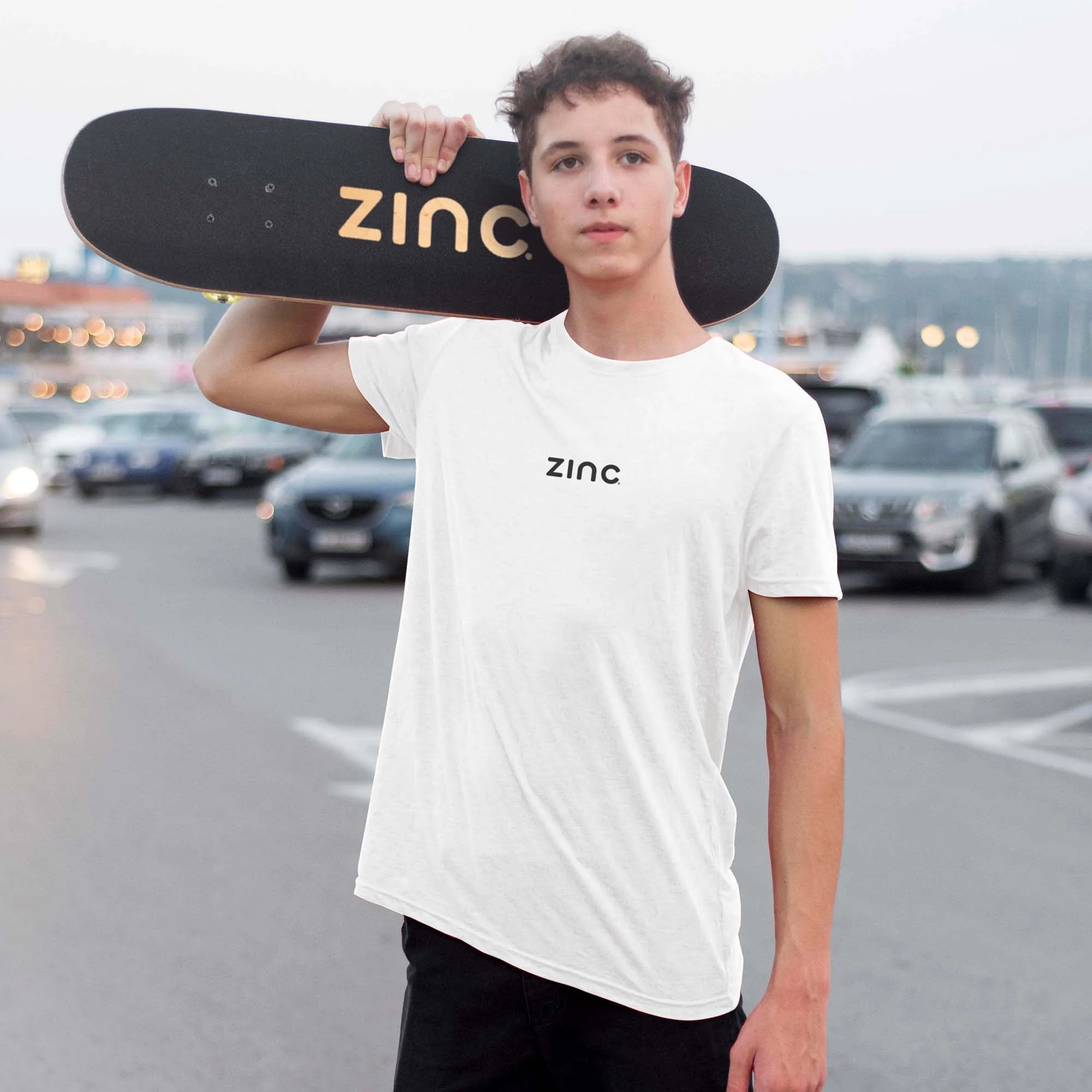 Zinc Adults Organic T-Shirt King Of The Streets - Image 3