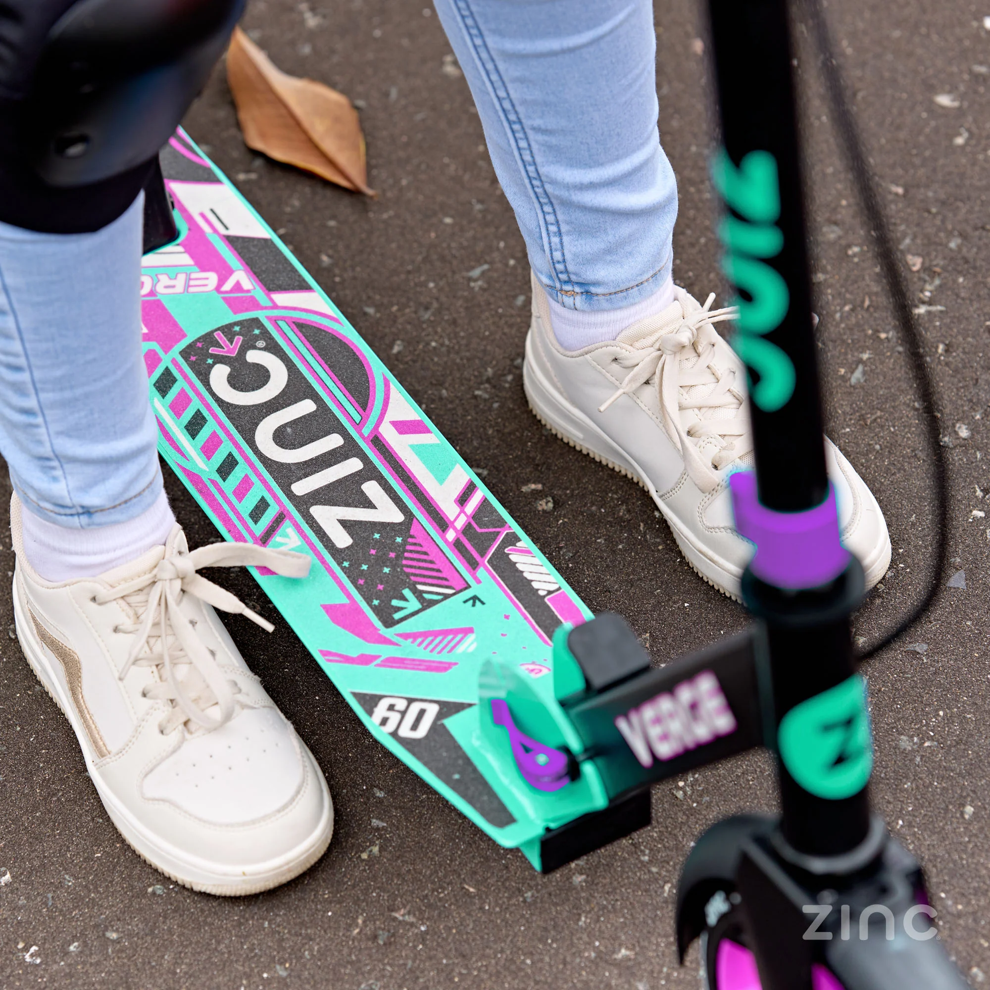 Zinc Big Wheel Folding Verge Pro Scooter - Image 11