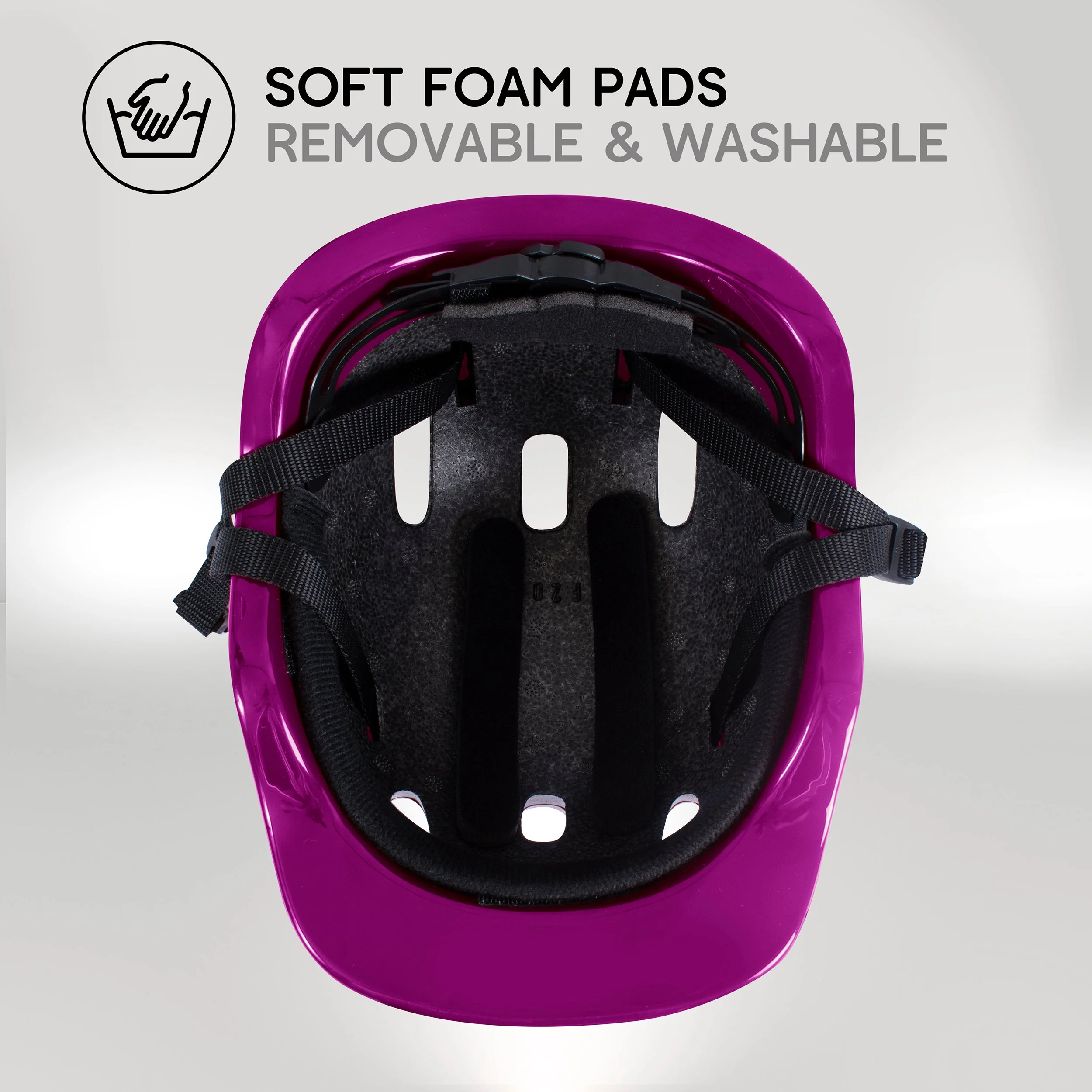Zinc Children's Bike Helmet - Fits head sizes 52 to 56cm - Image 22