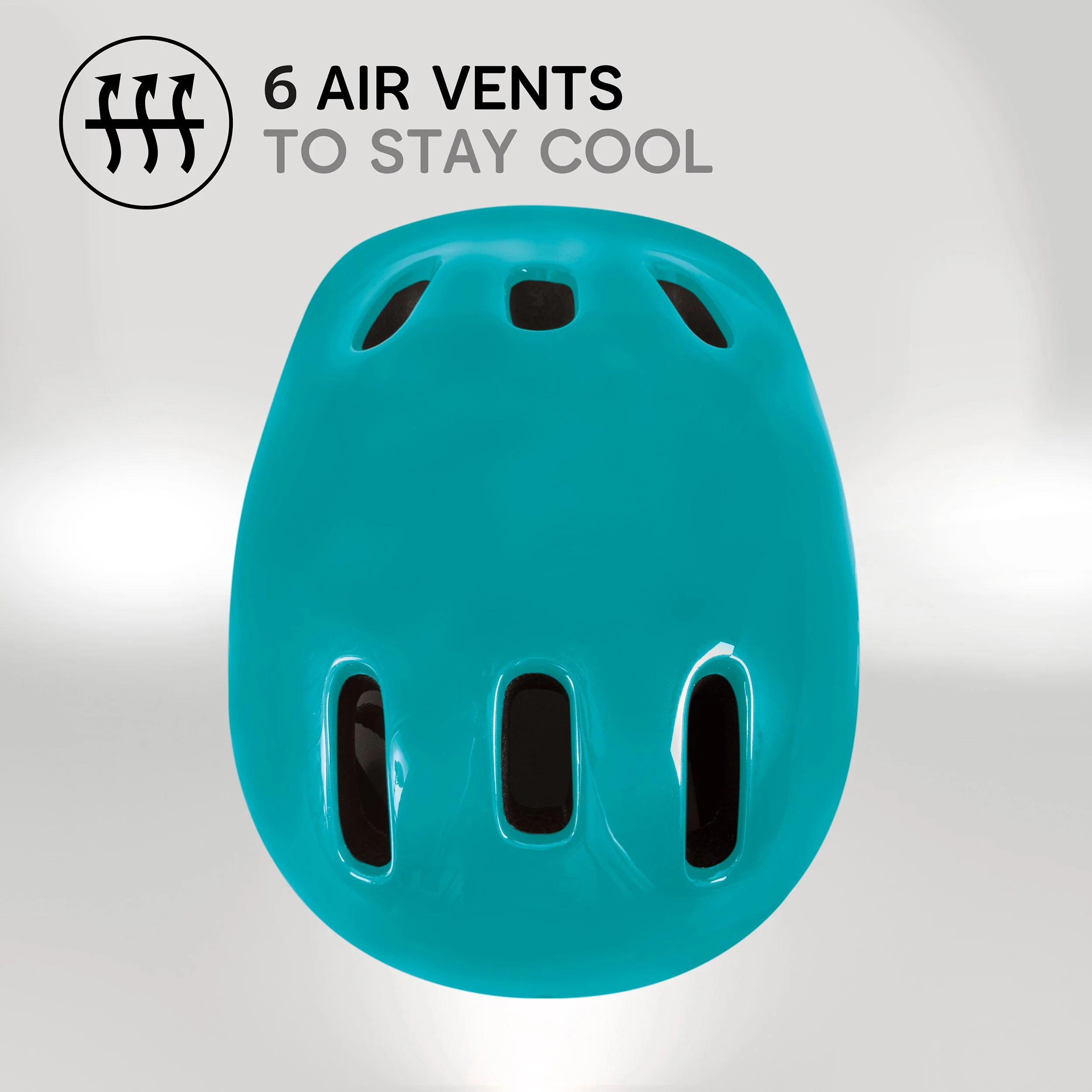 Zinc Children's Bike Helmet - Fits head sizes 52 to 56cm - Image 5