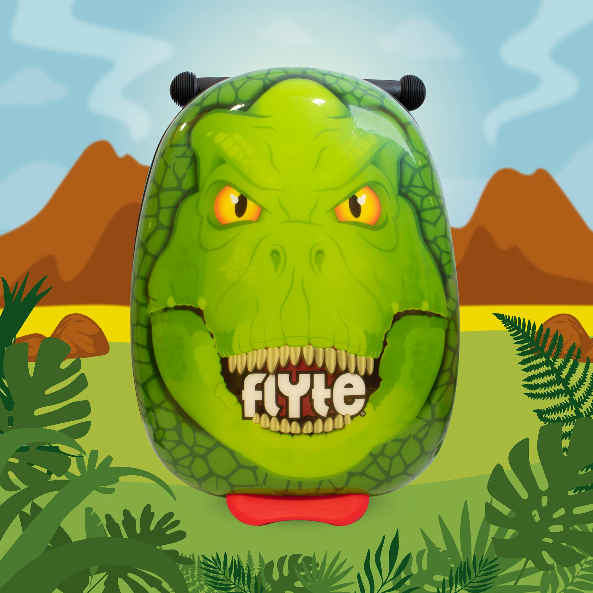 Flyte Midi 18 Inch Darwin the Dino Scooter Suitcase - Image 3
