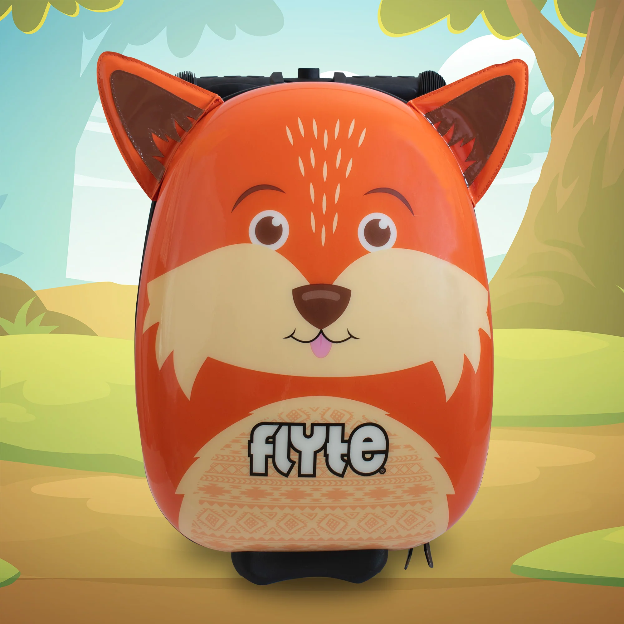 Flyte Midi 18 Inch Frazer the Fox Scooter Suitcase - Image 5