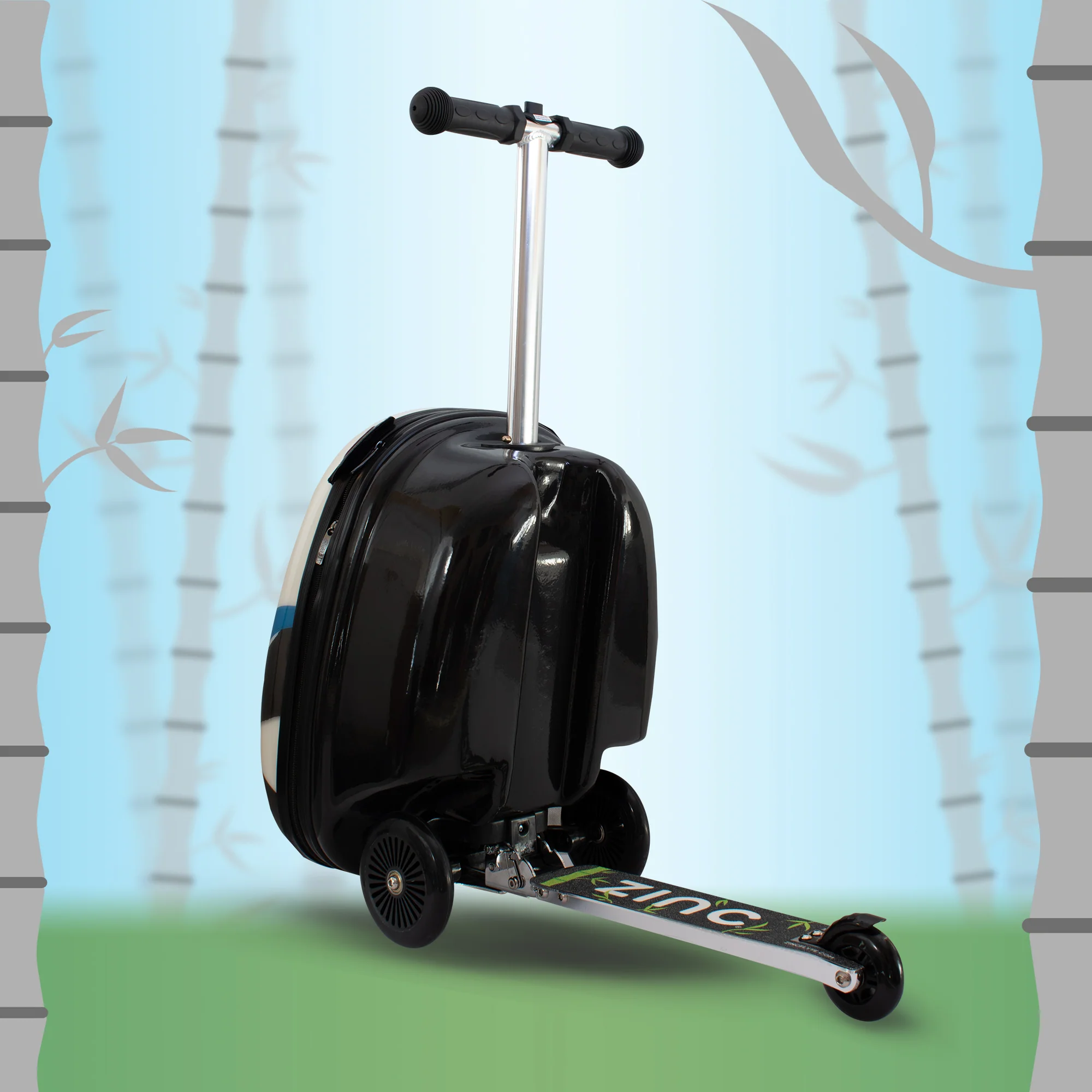 Flyte Midi 18 Inch Penni the Panda Scooter Suitcase - Image 5