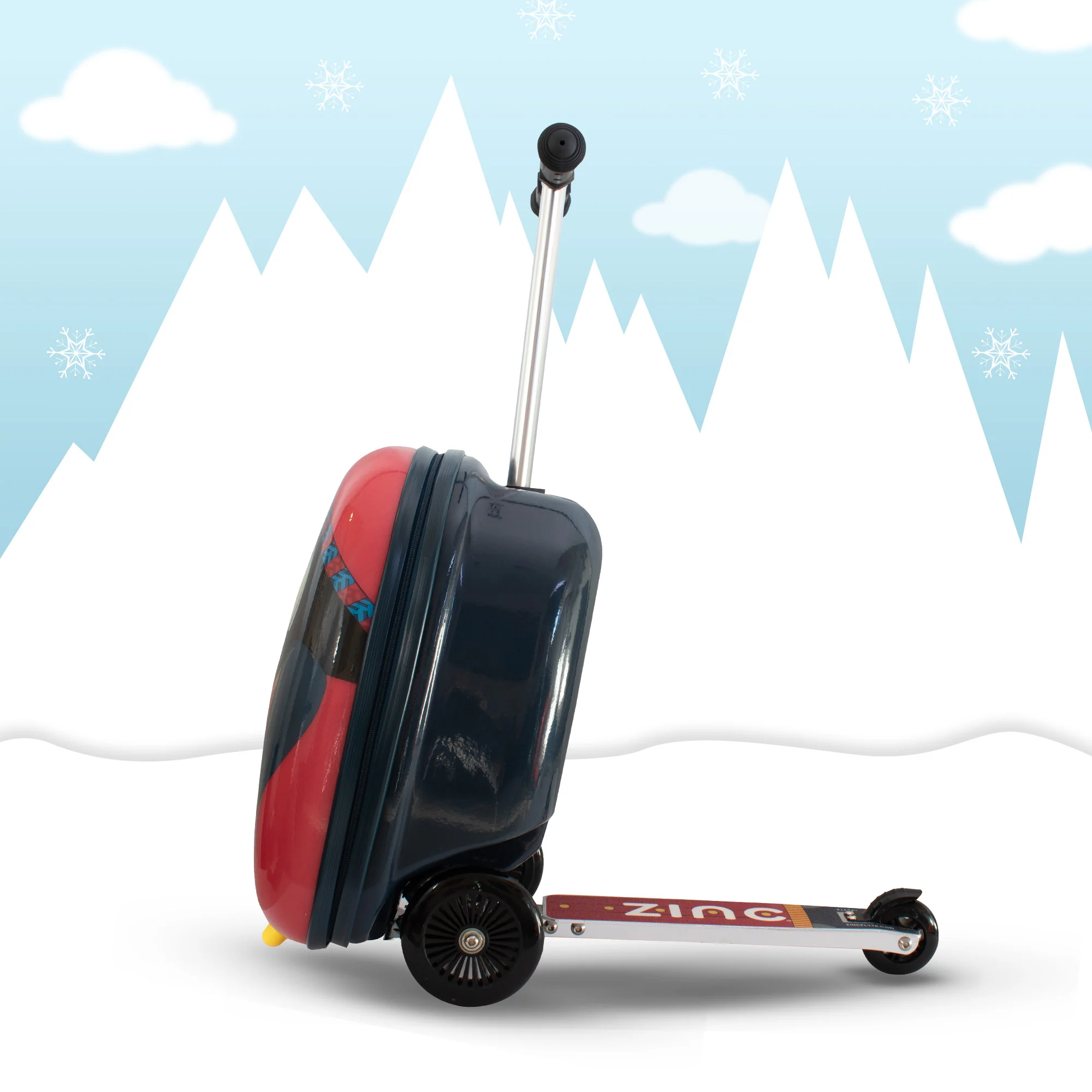 Flyte Midi 18 Inch Perry the Penguin Scooter Suitcase - Image 5