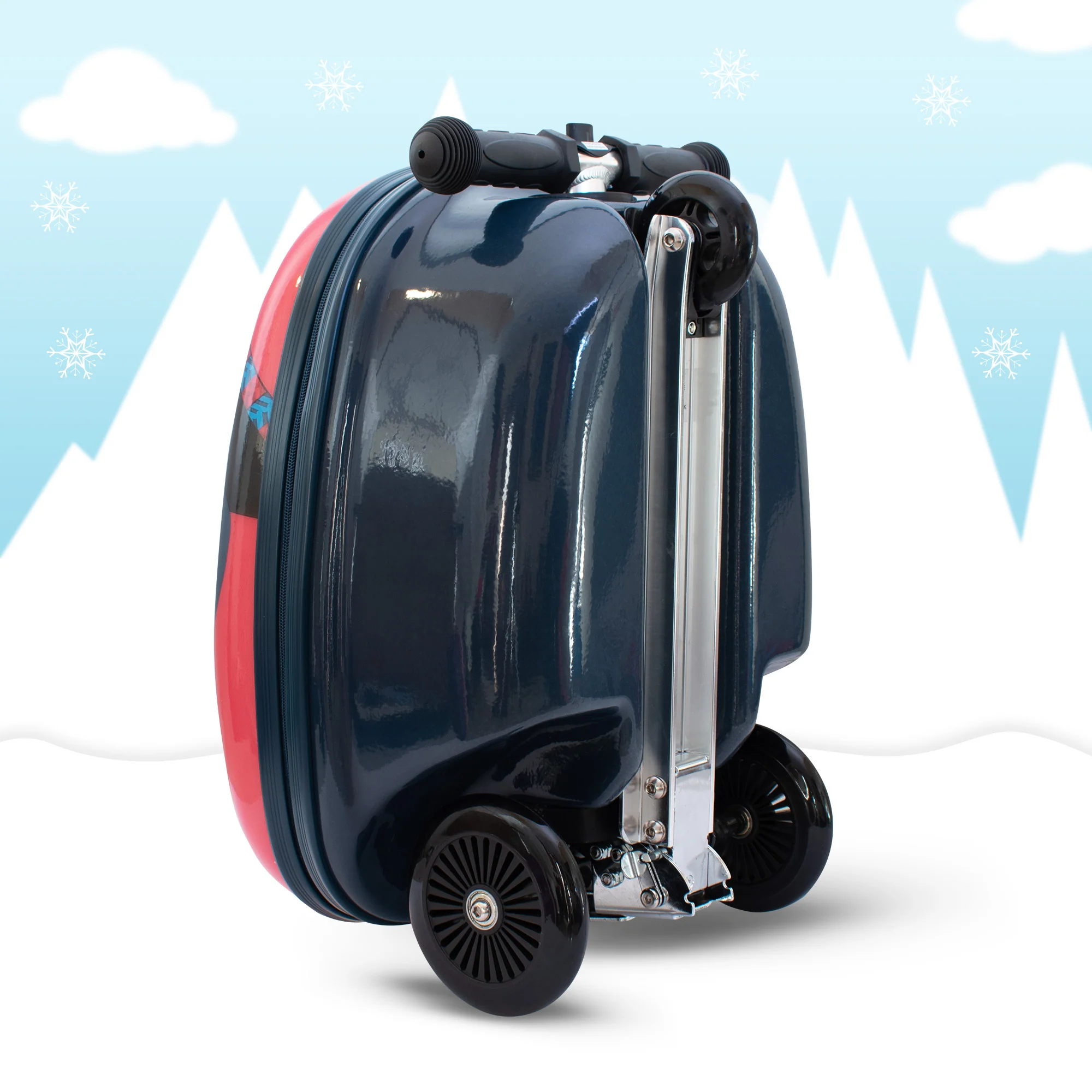 Flyte Midi 18 Inch Perry the Penguin Scooter Suitcase - Image 7