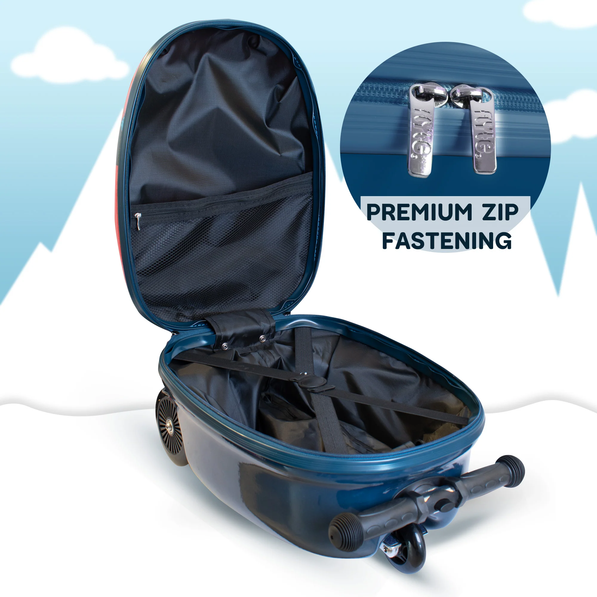 Flyte Midi 18 Inch Perry the Penguin Scooter Suitcase - Image 8