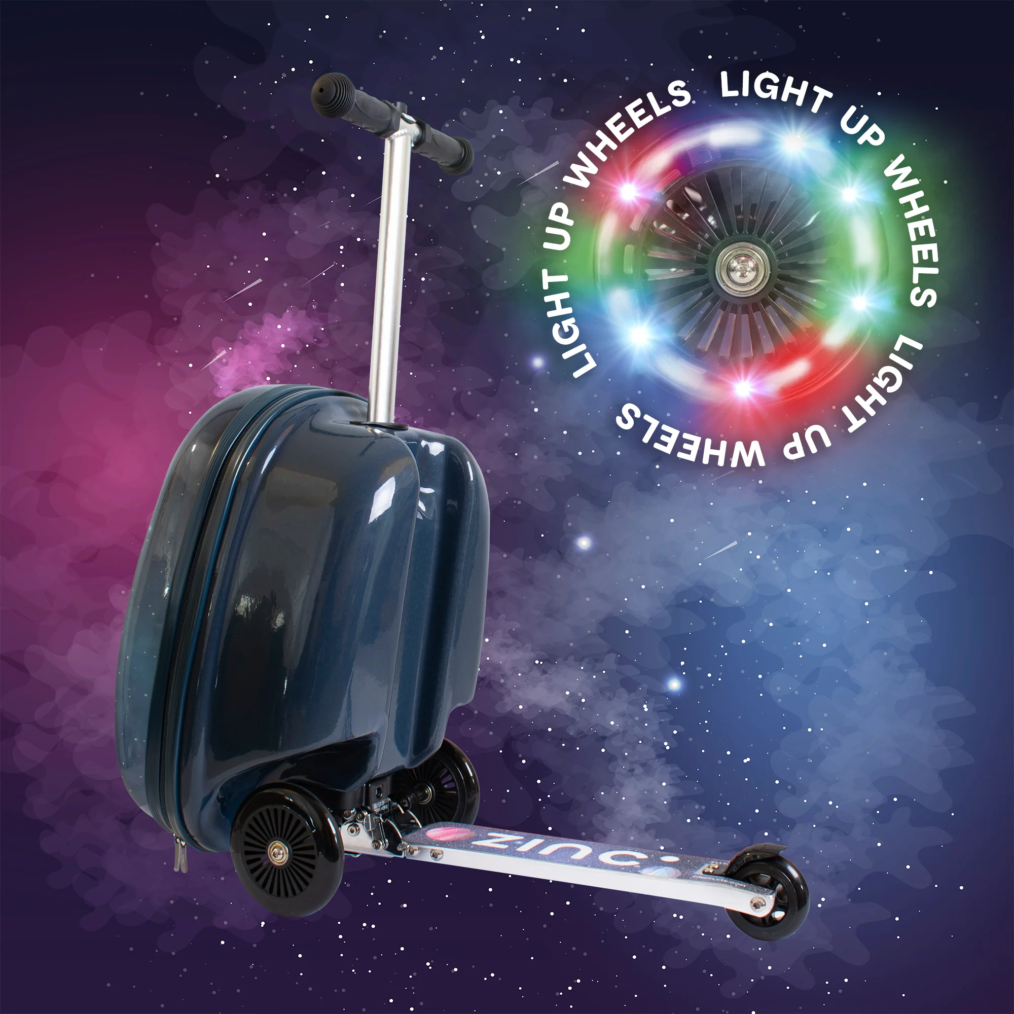 Flyte Midi 18 Inch Sammie the Spaceman Scooter Suitcase - Image 3