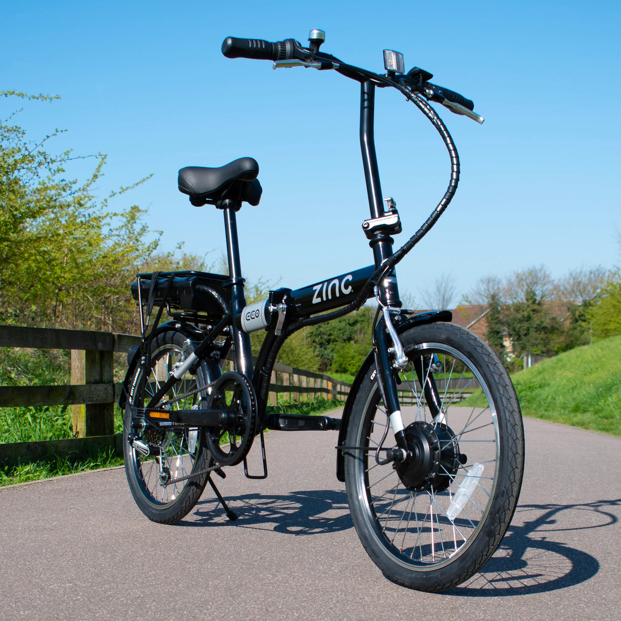 Zinc Folding Electric Eco Pro Bike - Image 18