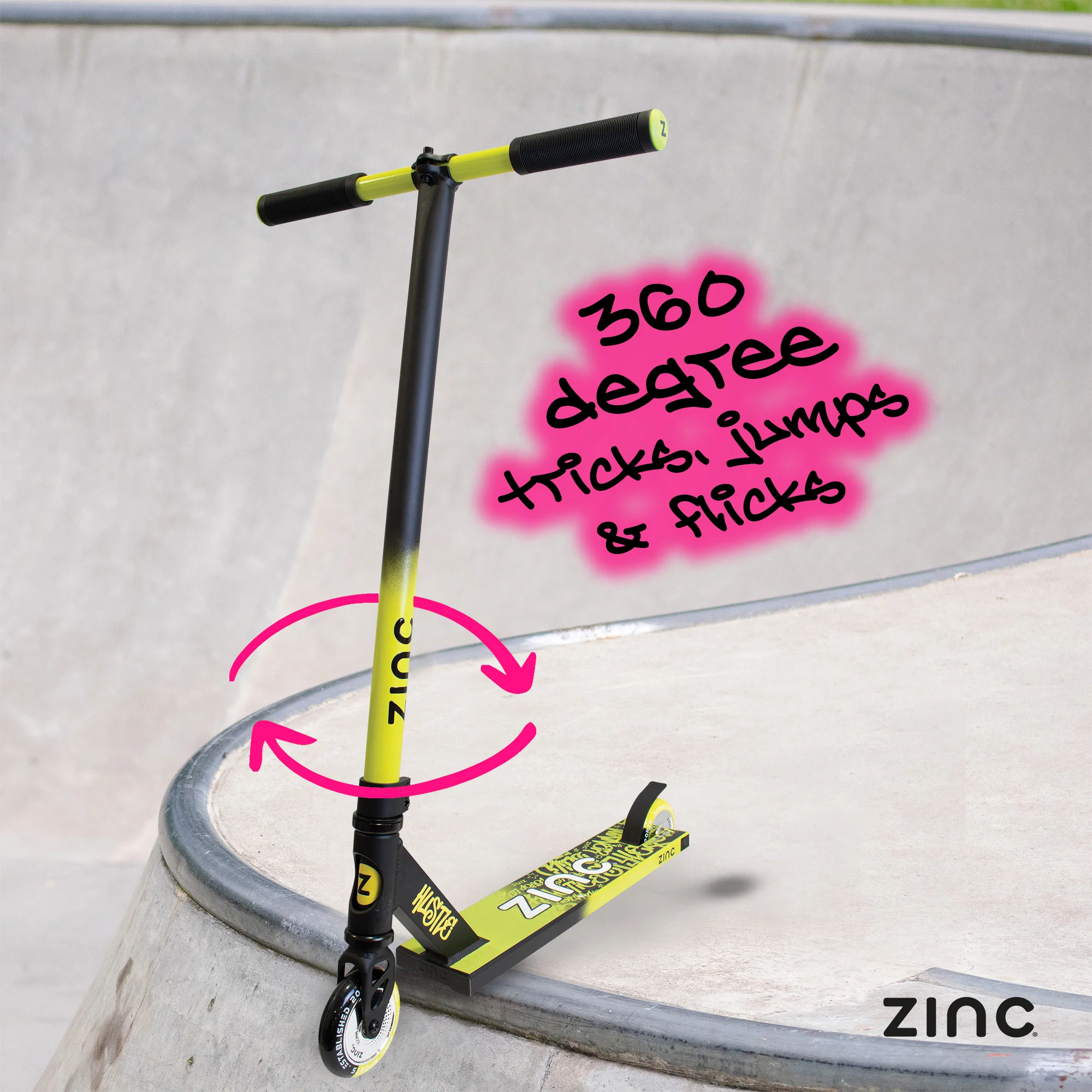 Zinc Hustle Stunt Scooter - Image 5