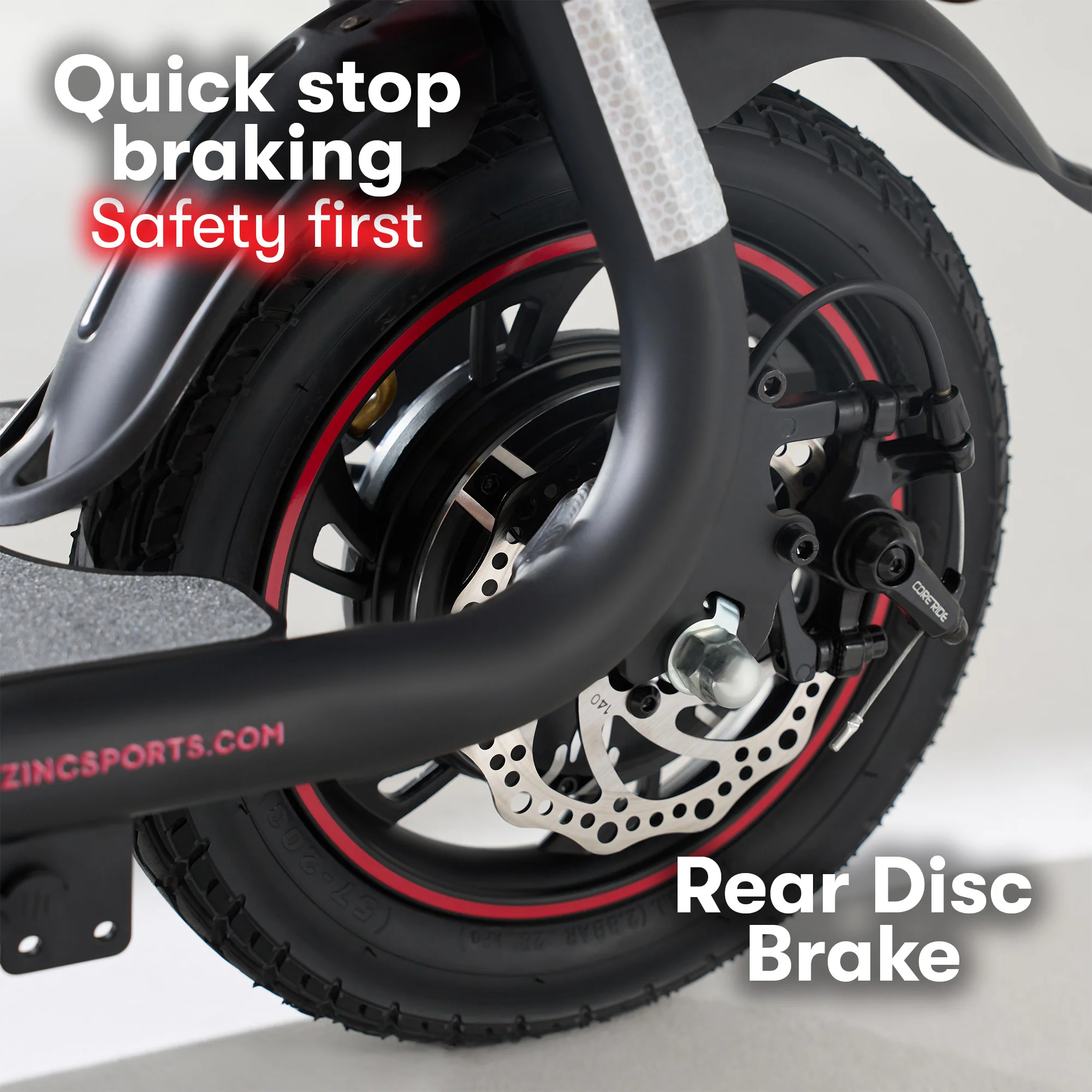 Zinc Liberty 350W Seated Electric Scooter - Image 10