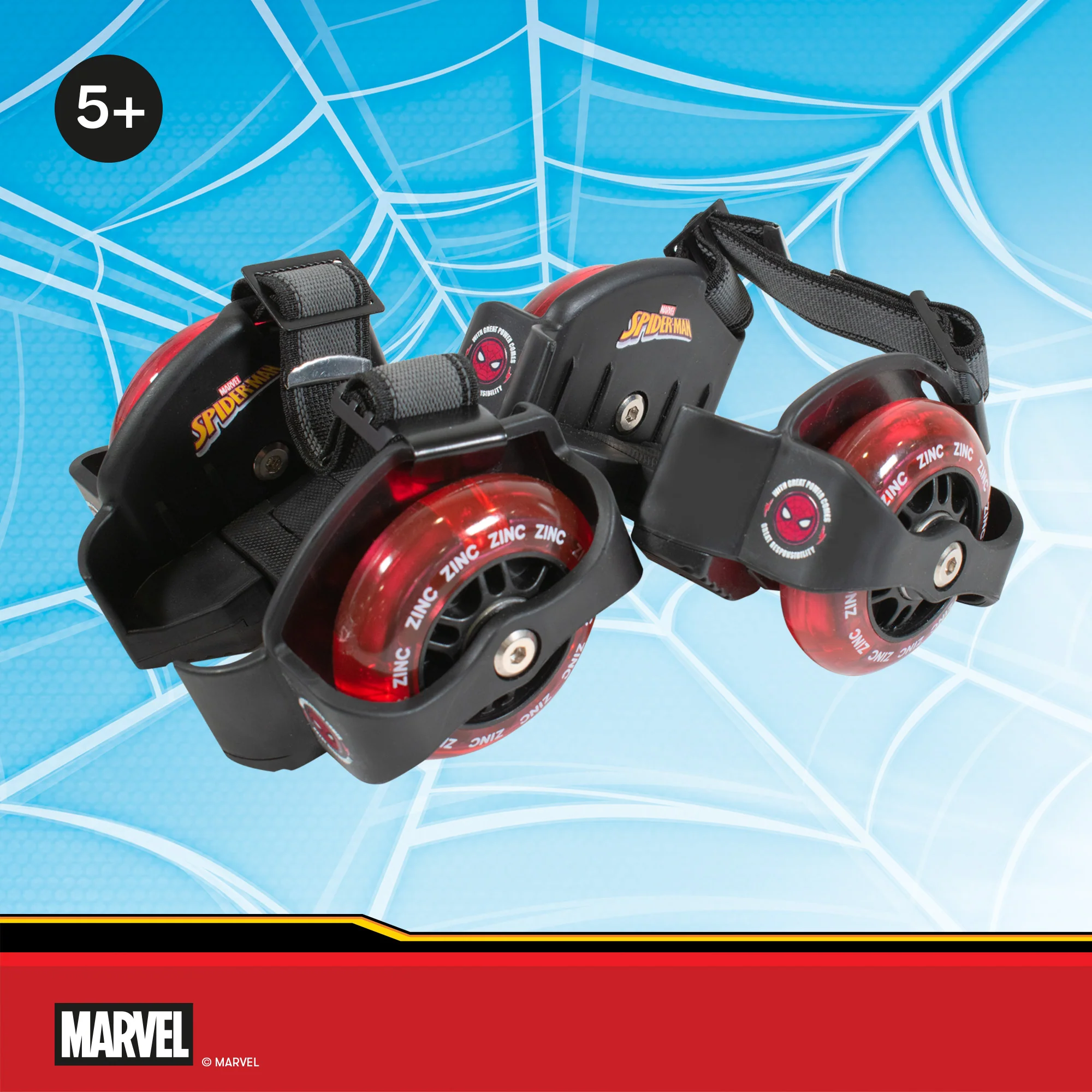 Zinc Marvel Spiderman Street Gliders - Image 4