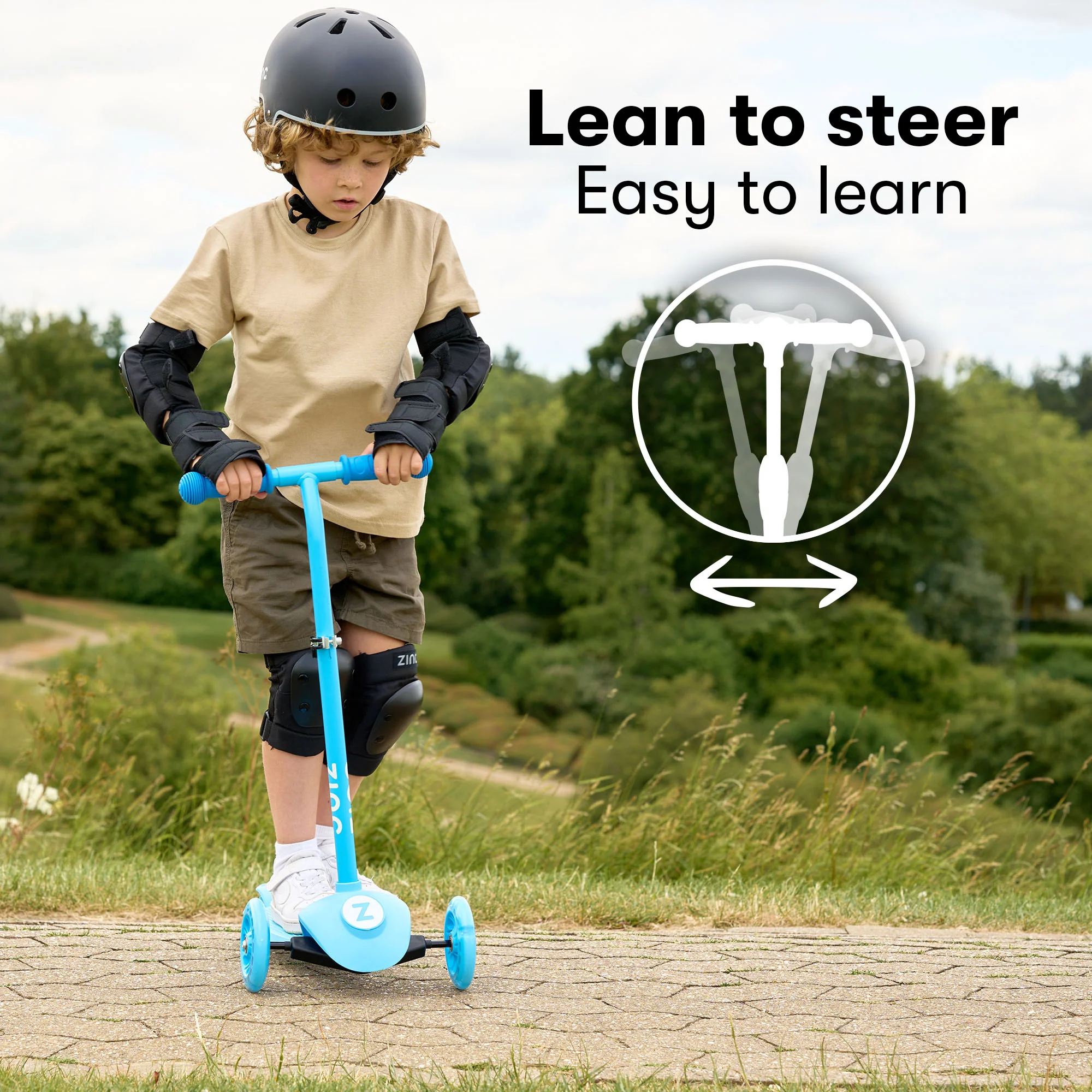 Zinc My First 3-in-1 Kids 3 Wheel Scooter Ride On - Image 12