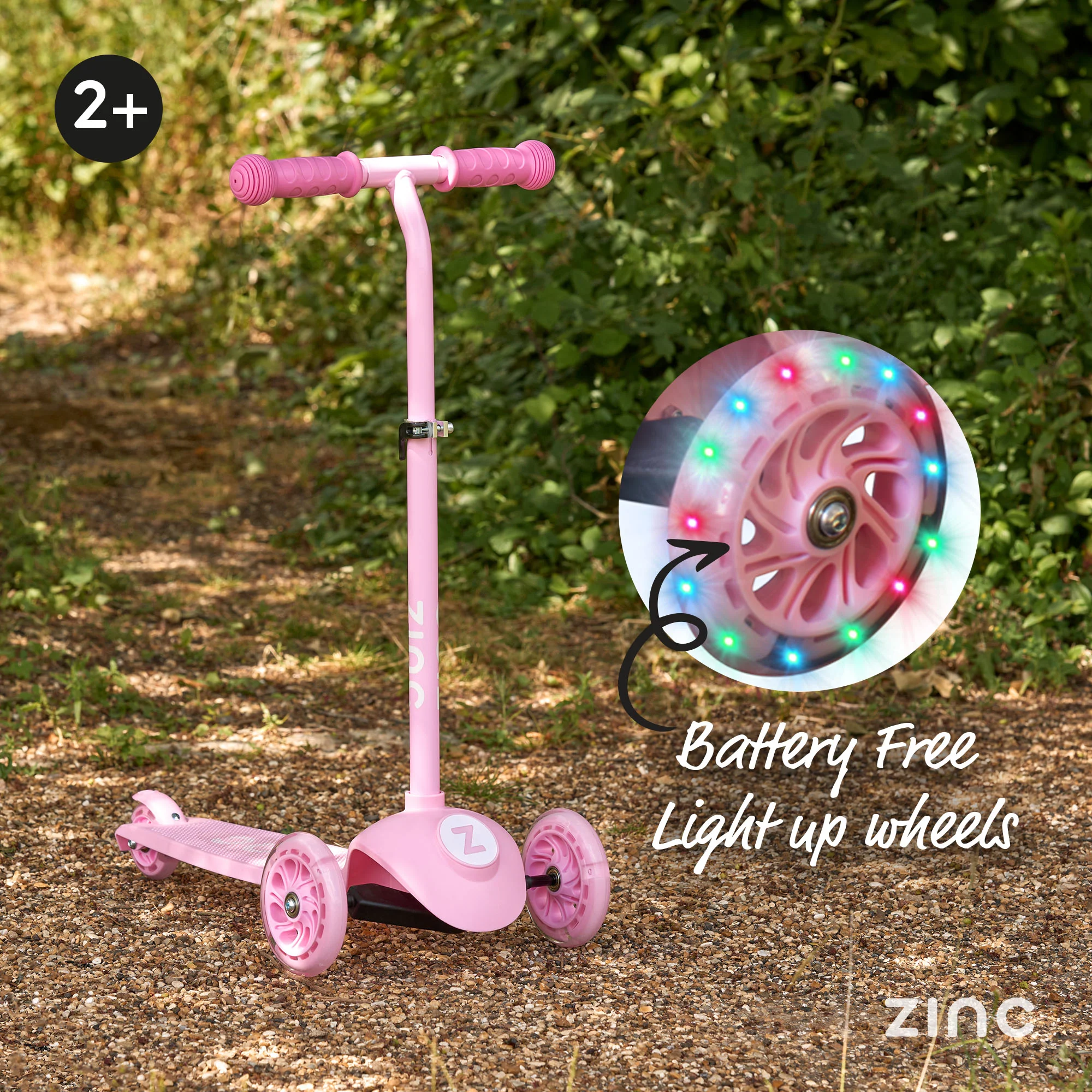 Zinc My First 3-in-1 Kids 3 Wheel Scooter Ride On - Image 3