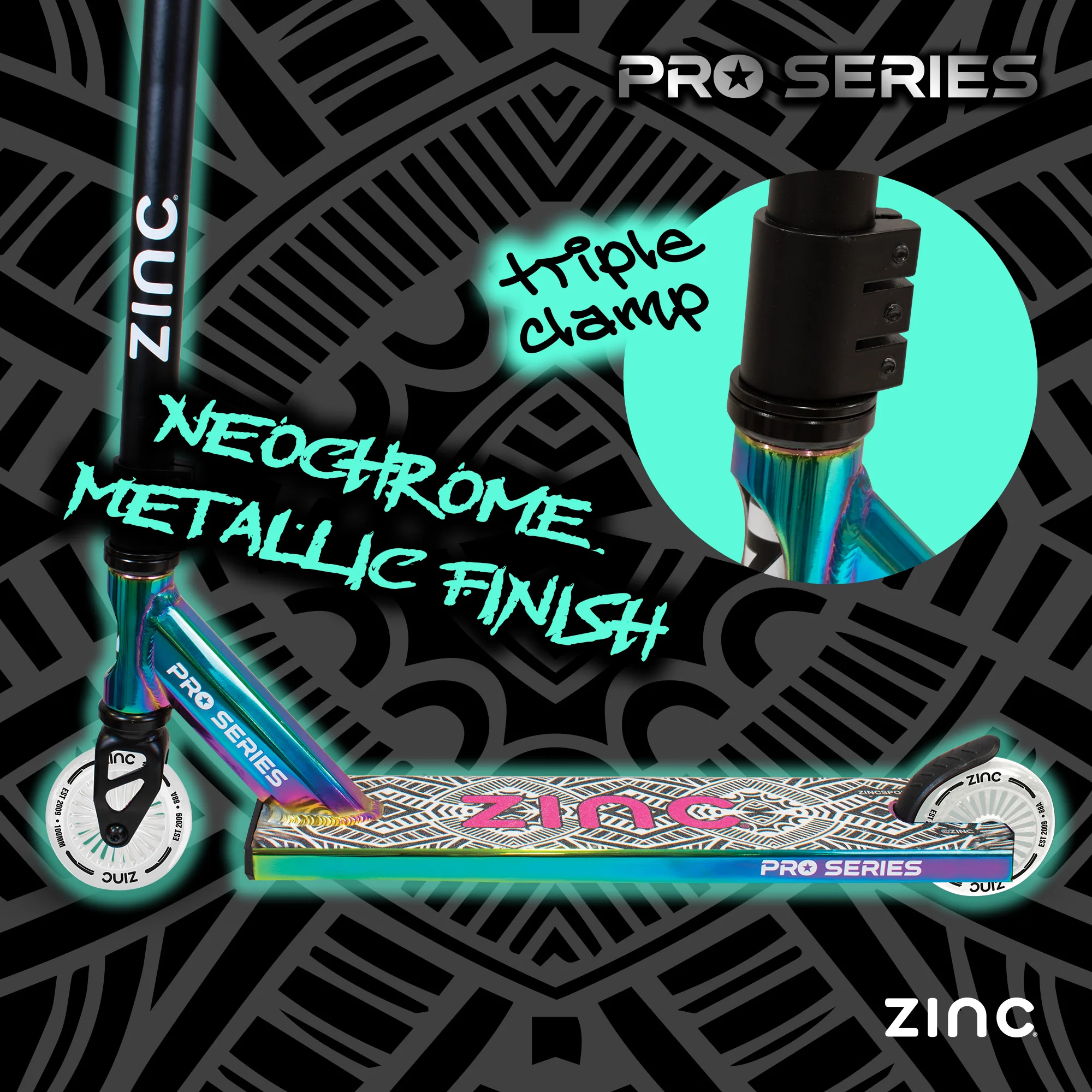 Zinc Nasty Stunt Scooter - Image 3