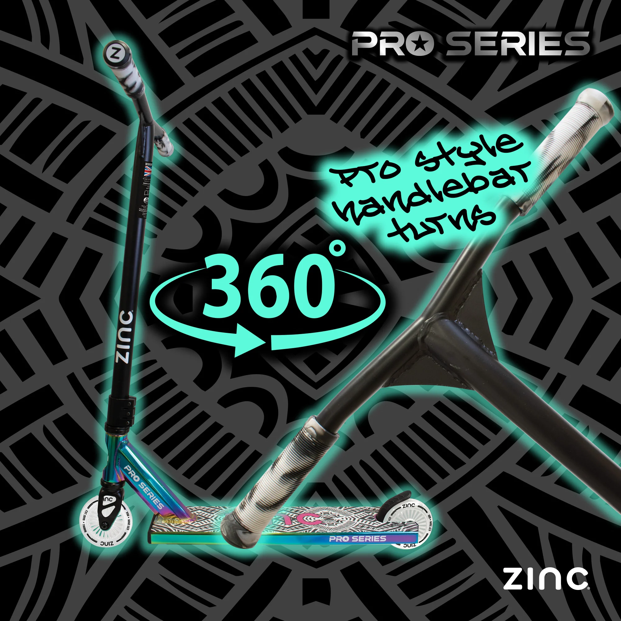 Zinc Nasty Stunt Scooter - Image 5