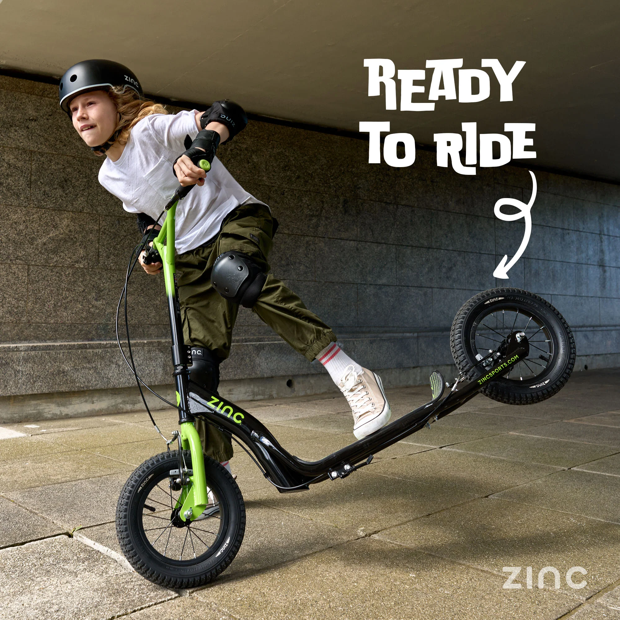 Zinc Radikal 12 Inch Big Wheel BMX Scooter - Image 13