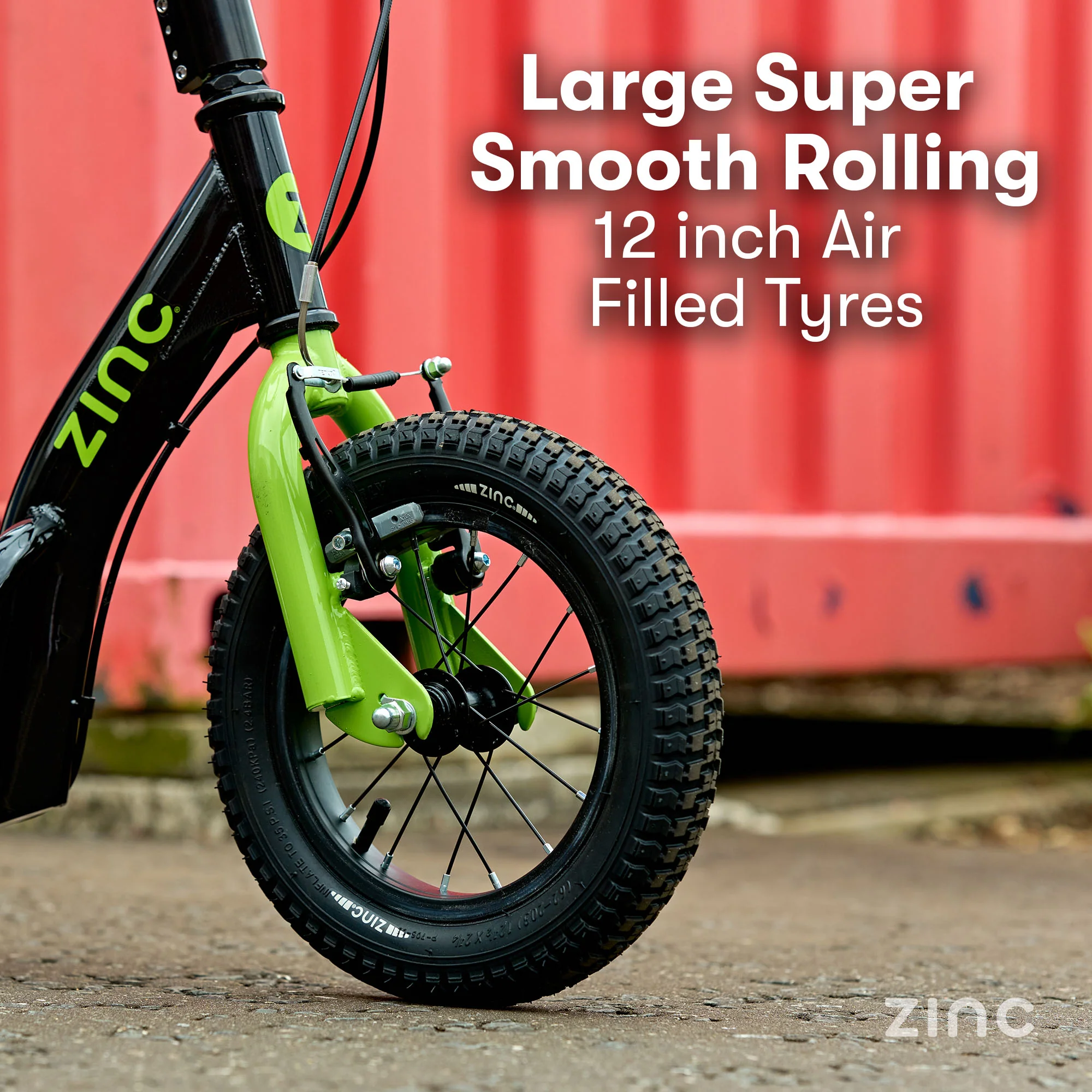 Zinc Radikal 12 Inch Big Wheel BMX Scooter - Image 15