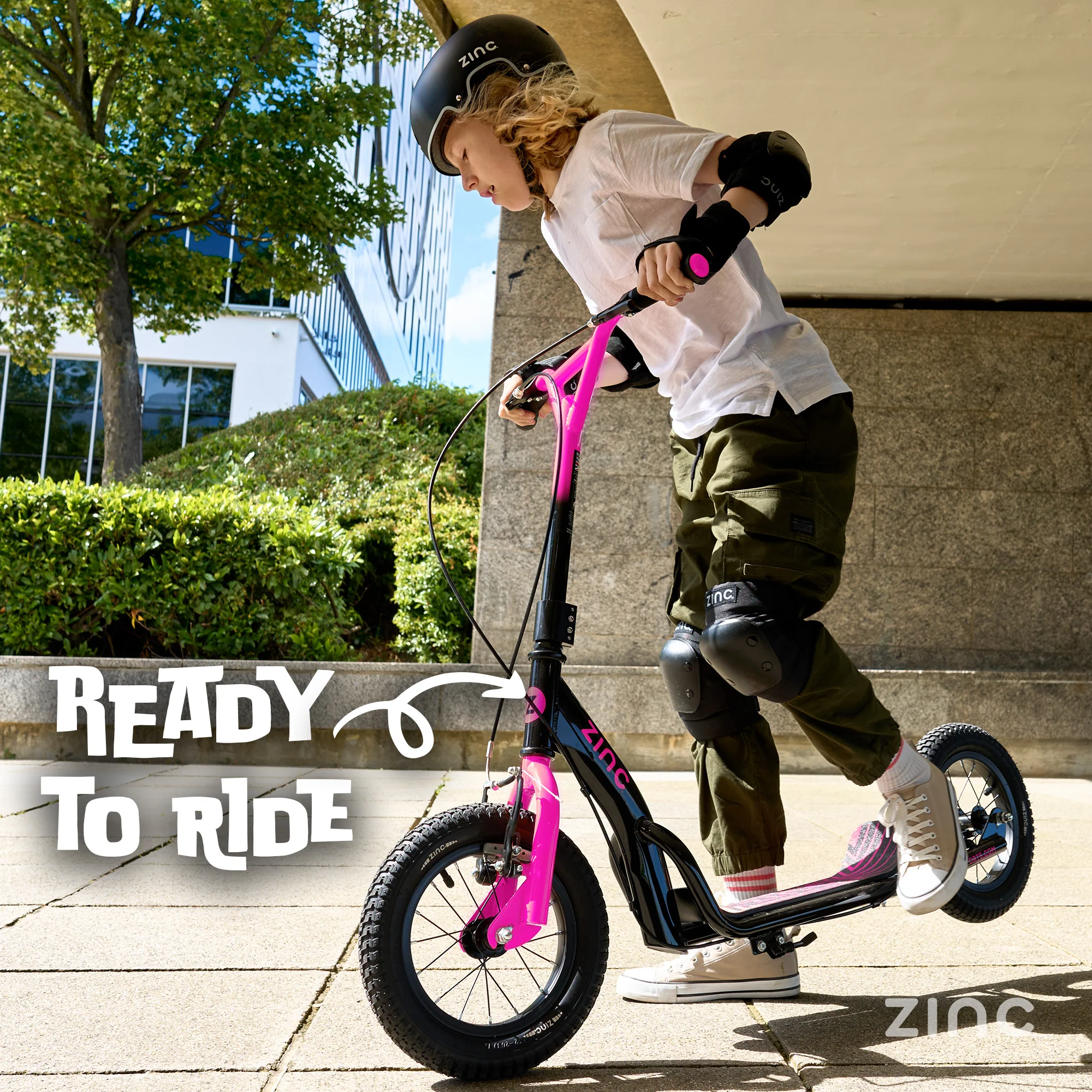 Zinc Radikal 12 Inch Big Wheel BMX Scooter - Image 25