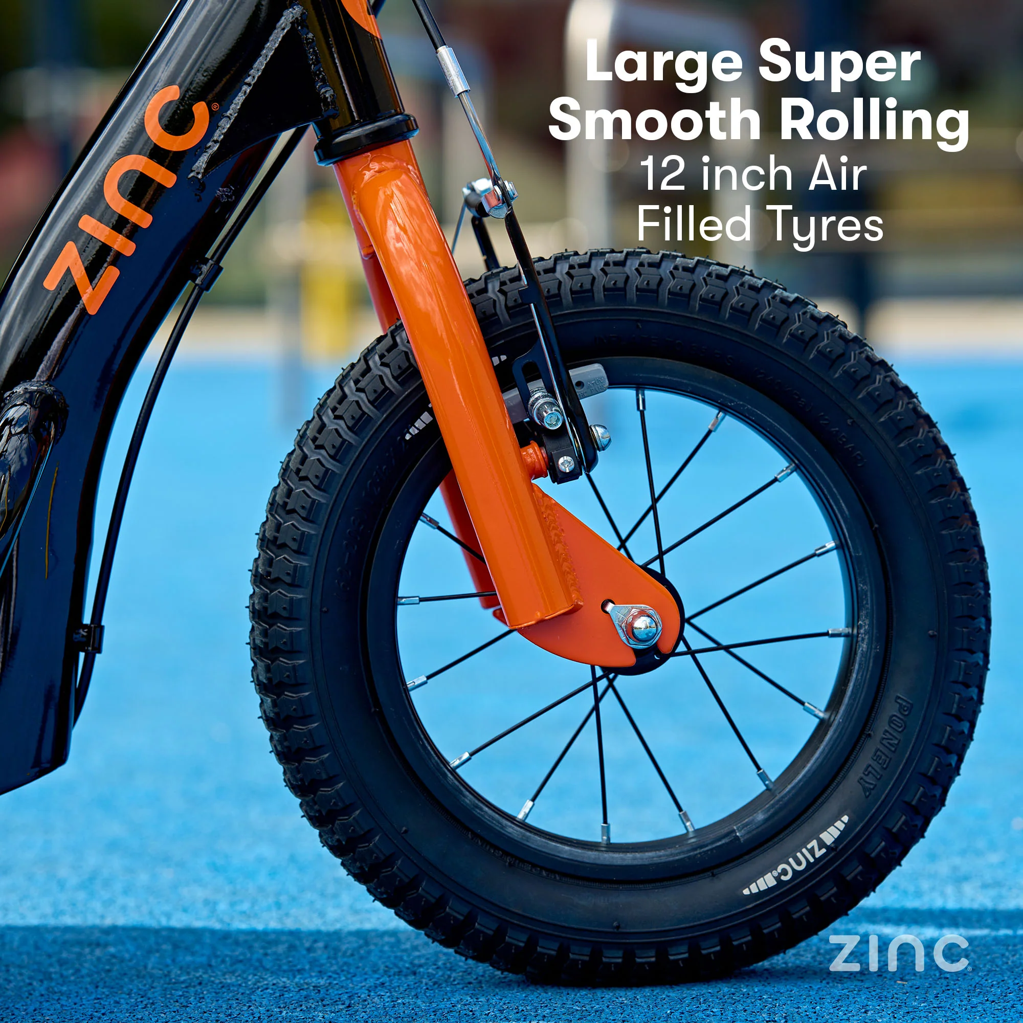 Zinc Radikal 12 Inch Big Wheel BMX Scooter - Image 4