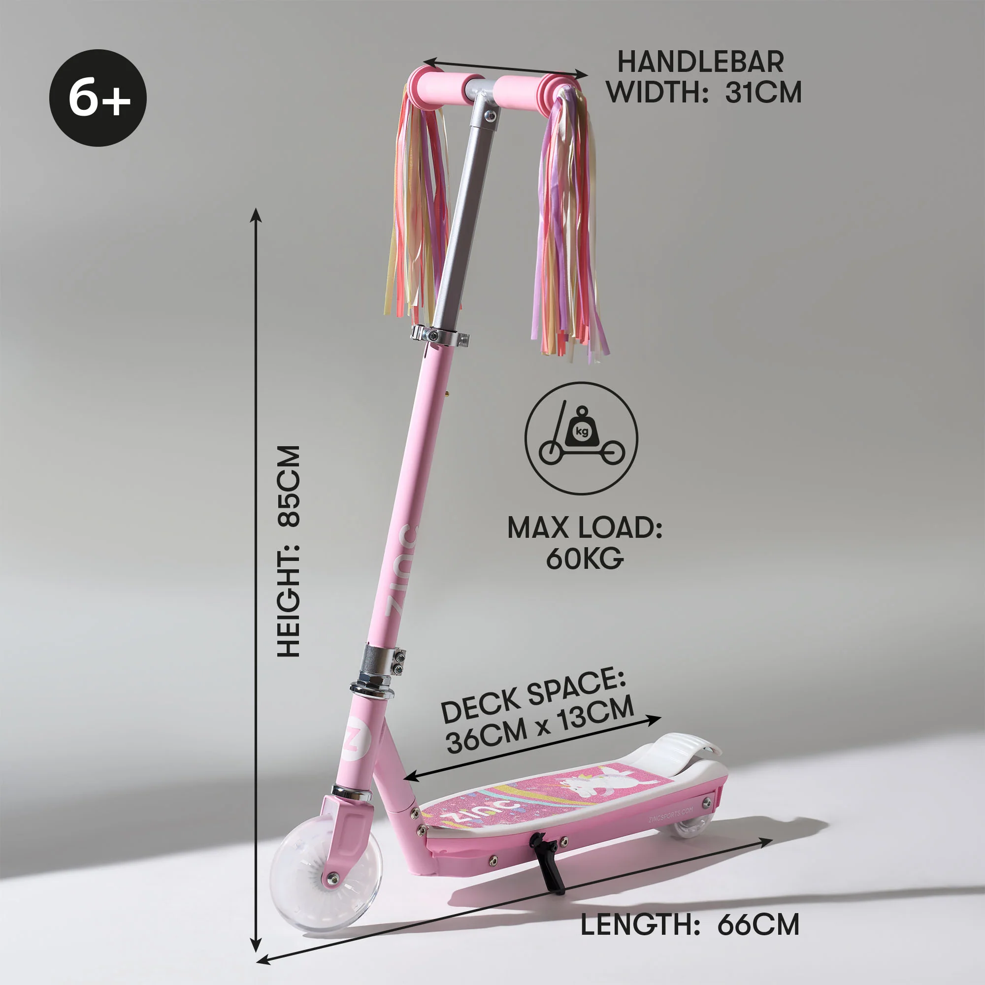 Zinc Spirit Kids Electric Scooter - Image 16