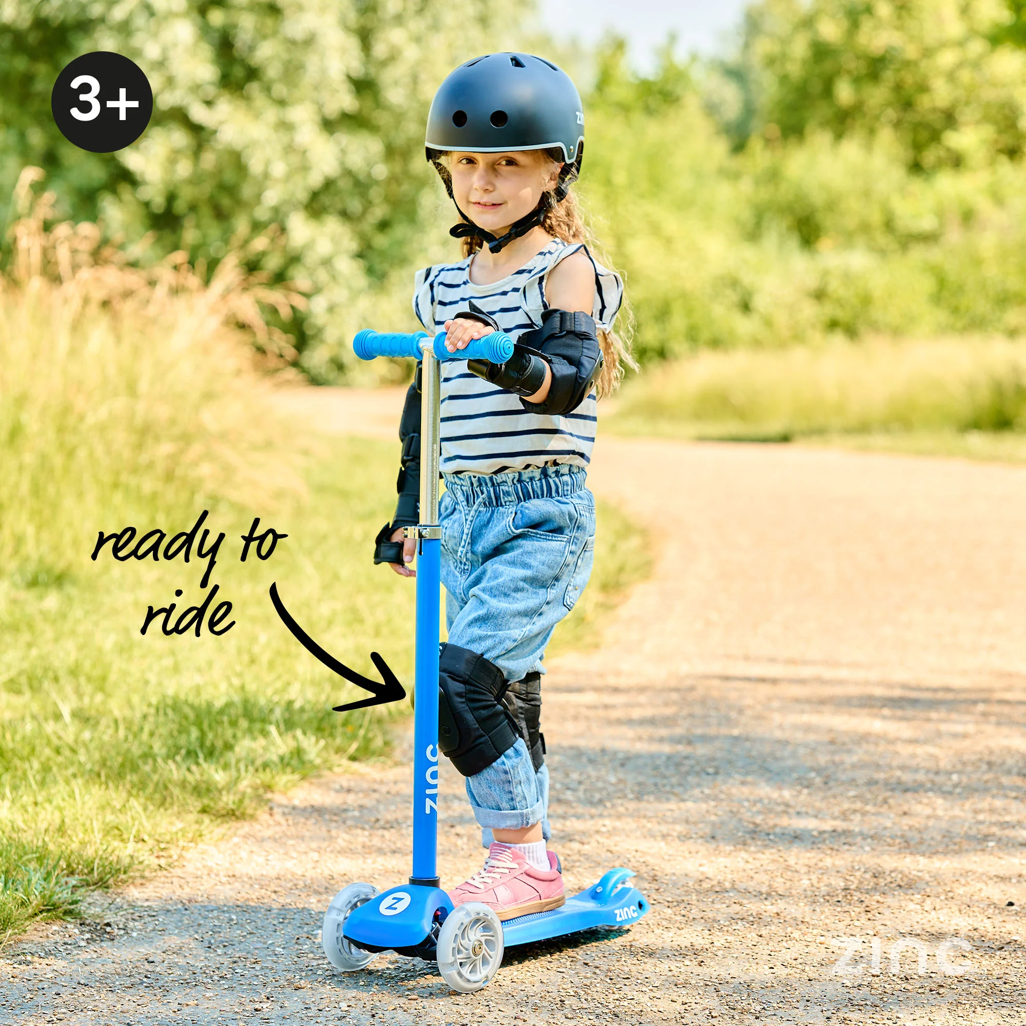 Zinc Superstar Non Folding Scooter with Light Up Deck and Light Up Wheels - Image 13