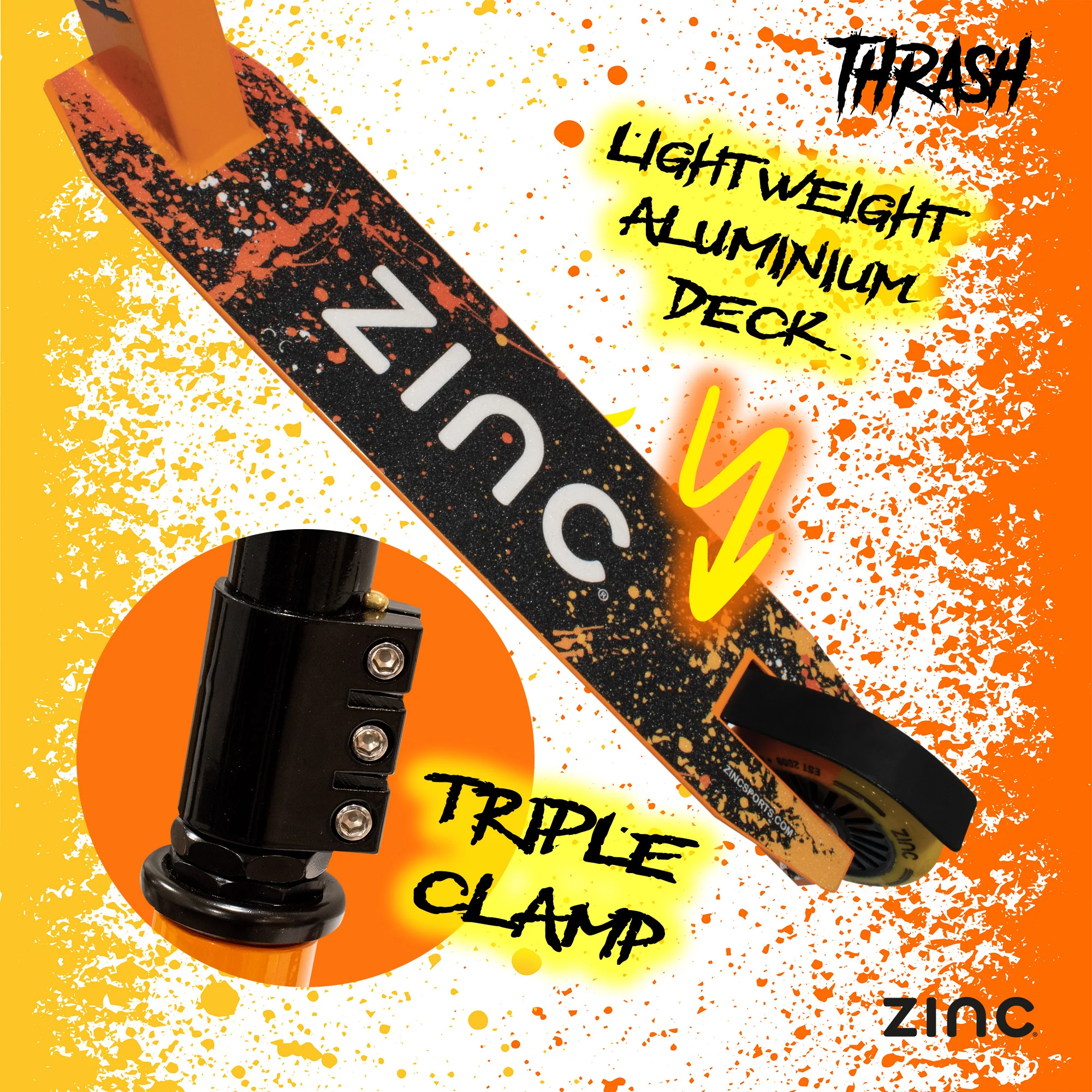 Zinc Thrash Stunt Scooter - Image 4