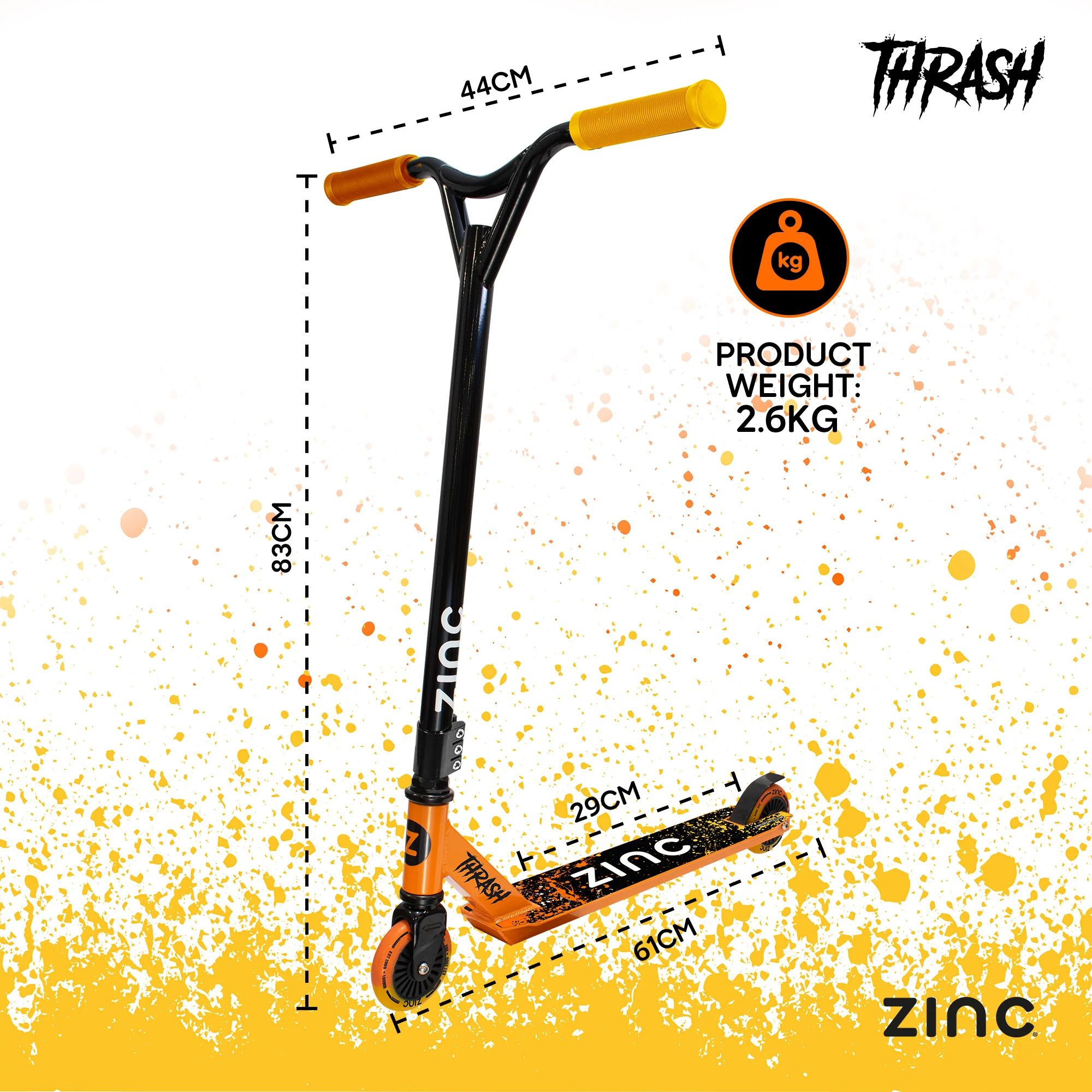 Zinc Thrash Stunt Scooter - Image 7