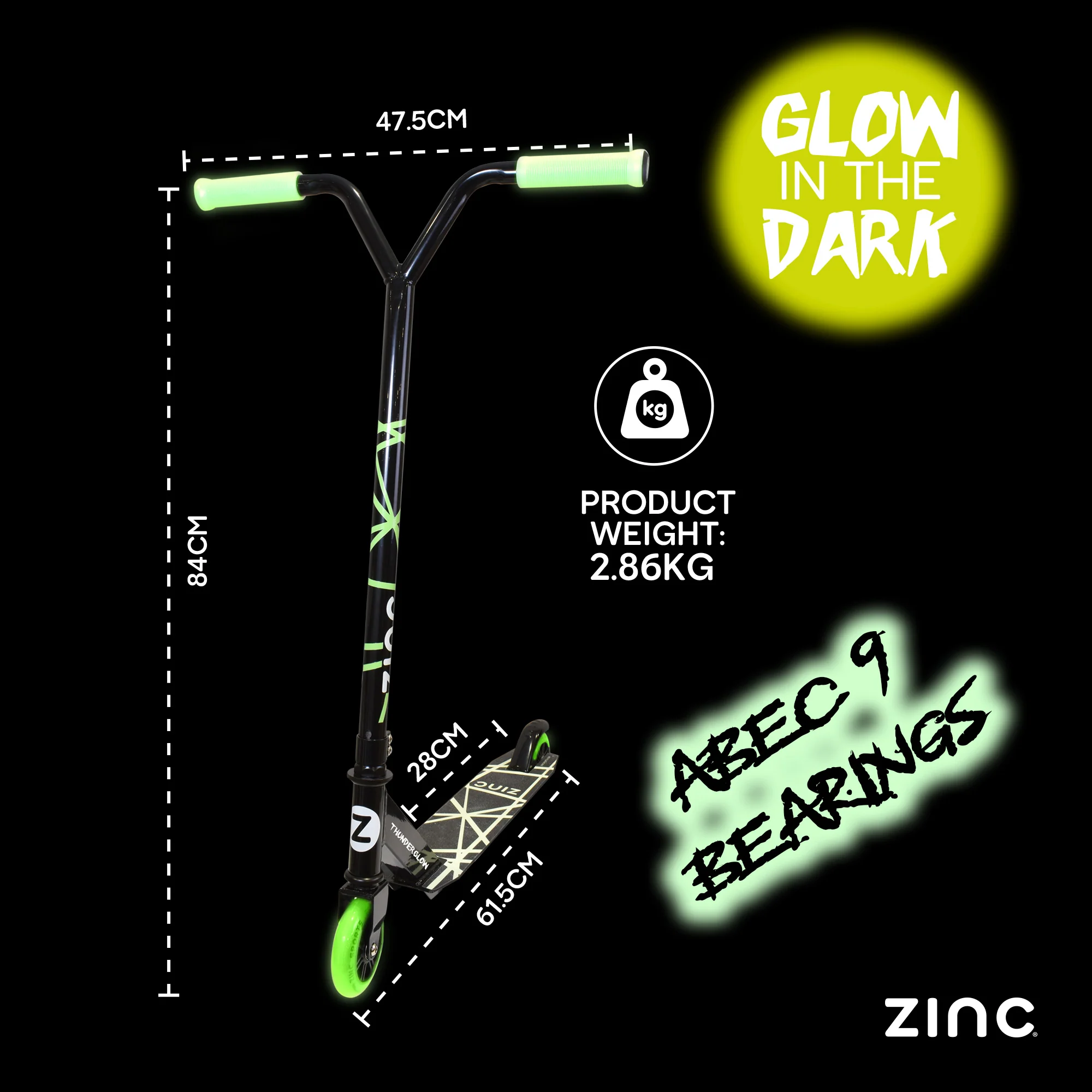 Zinc Thunderglow Stunt Scooter - Image 8